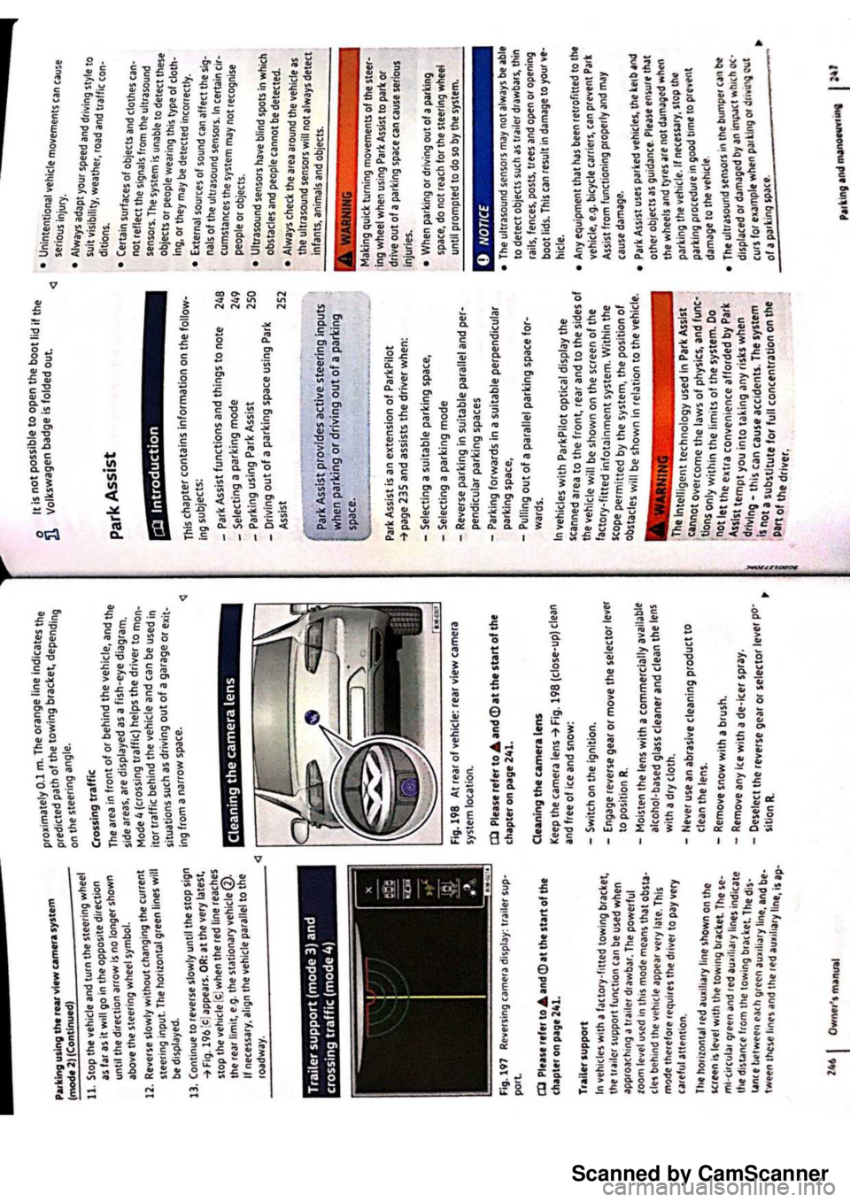 VOLKSWAGEN PASSAT 2019 Owners Manual Scanned by CamScanner VOLKSWAGEN PASSAT 2019 Owners Manual Scanned by CamScanner