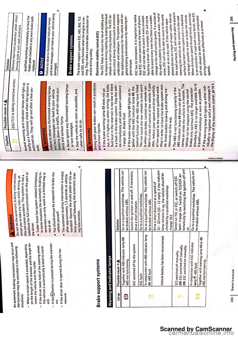 VOLKSWAGEN PASSAT 2019 Owners Manual Scanned by CamScanner VOLKSWAGEN PASSAT 2019 Owners Manual Scanned by CamScanner