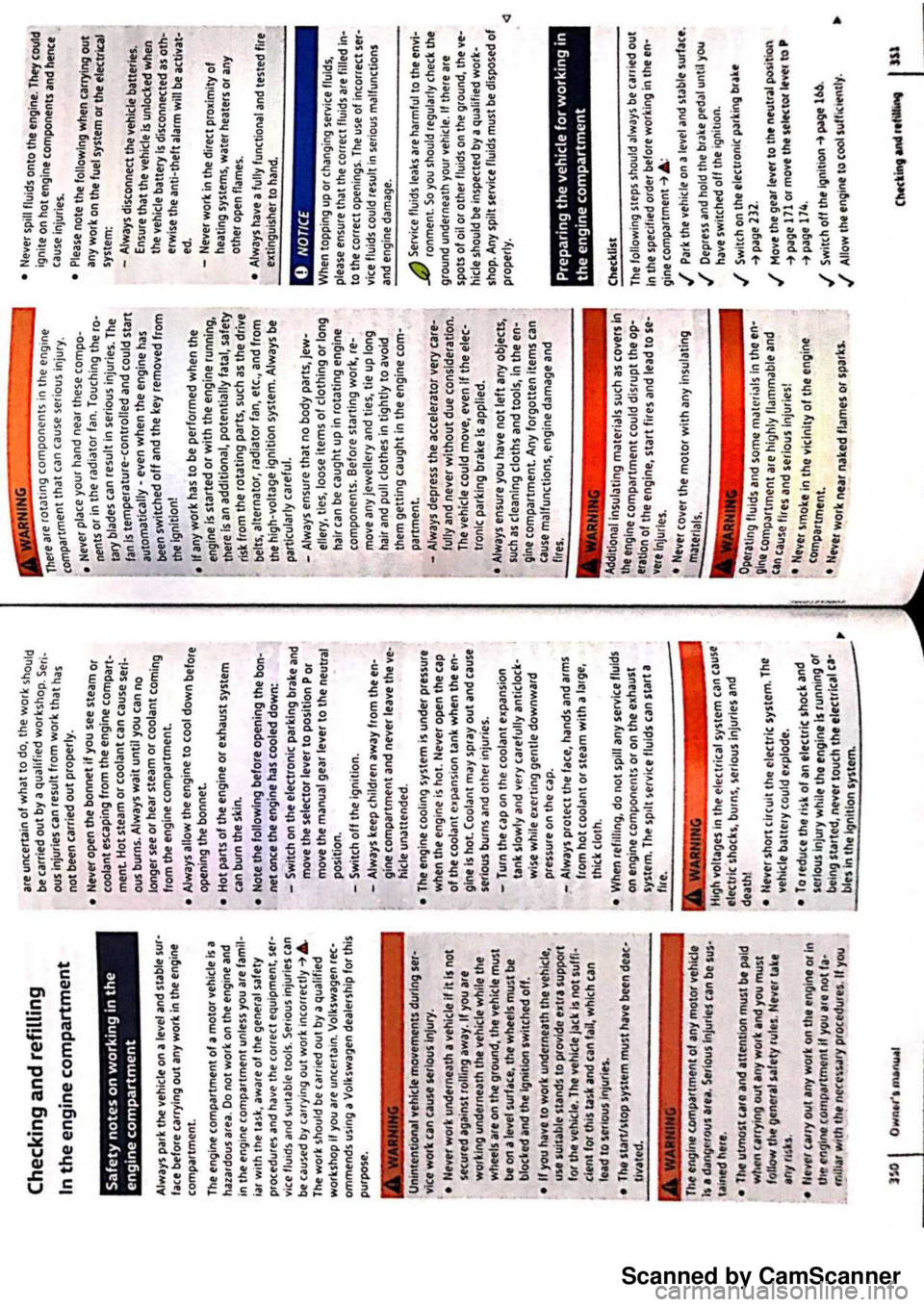 VOLKSWAGEN PASSAT 2019 Owners Manual Scanned by CamScanner VOLKSWAGEN PASSAT 2019 Owners Manual Scanned by CamScanner