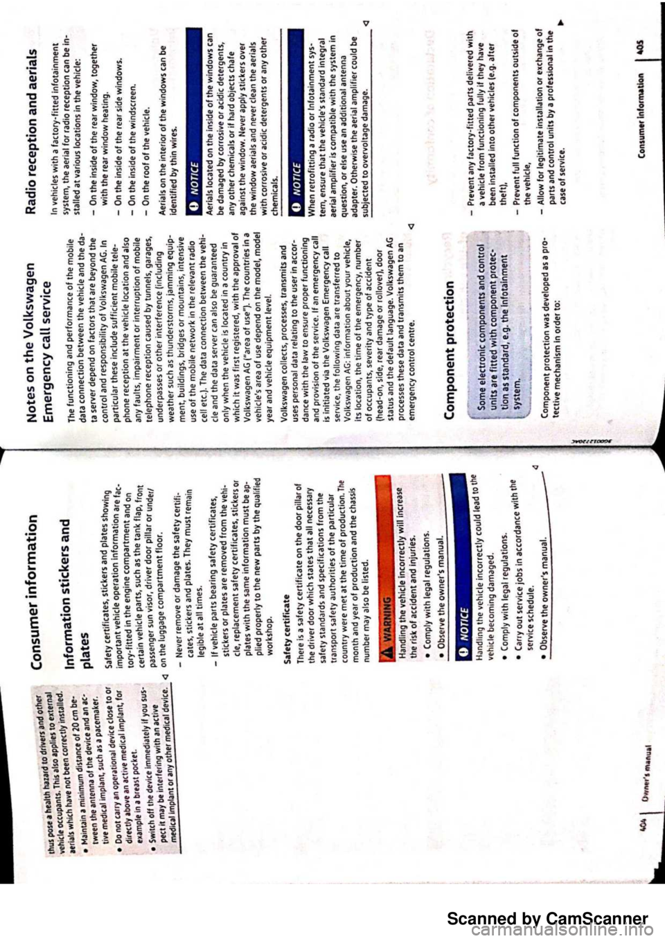VOLKSWAGEN PASSAT 2019 Owners Manual Scanned by CamScanner VOLKSWAGEN PASSAT 2019 Owners Manual Scanned by CamScanner