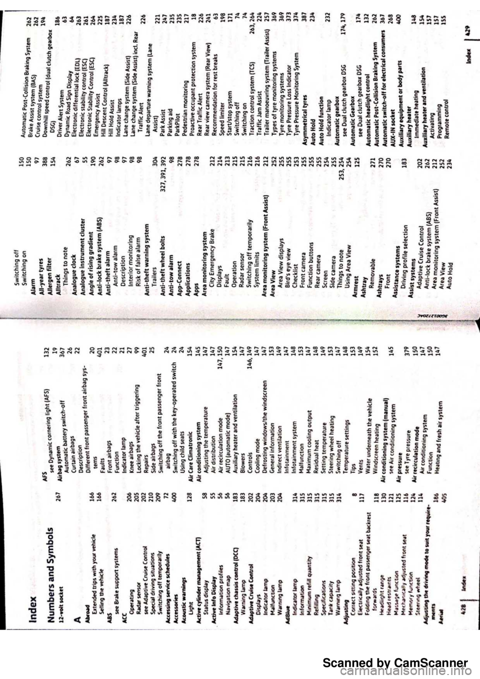 VOLKSWAGEN PASSAT 2019 Owners Manual Scanned by CamScanner VOLKSWAGEN PASSAT 2019 Owners Manual Scanned by CamScanner