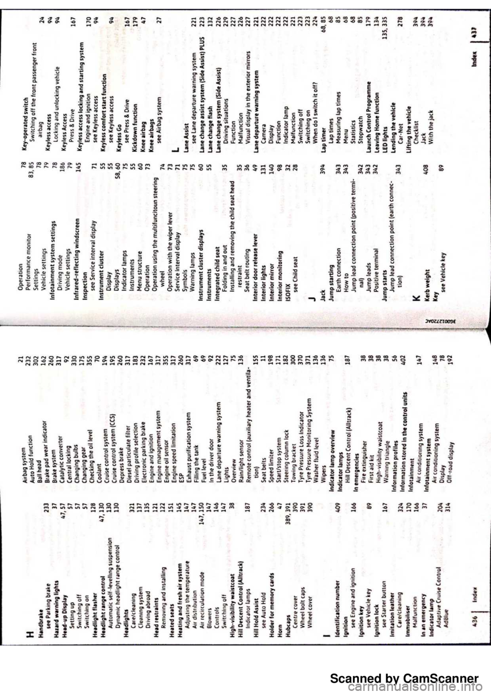 VOLKSWAGEN PASSAT 2019 Owners Manual Scanned by CamScanner VOLKSWAGEN PASSAT 2019 Owners Manual Scanned by CamScanner