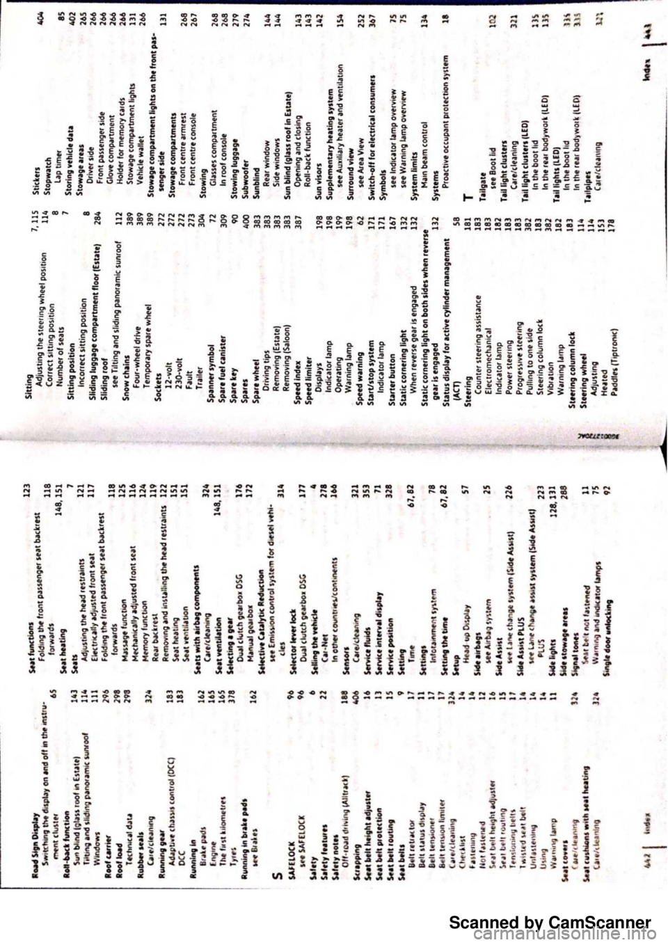VOLKSWAGEN PASSAT 2019 Owners Manual Scanned by CamScanner VOLKSWAGEN PASSAT 2019 Owners Manual Scanned by CamScanner