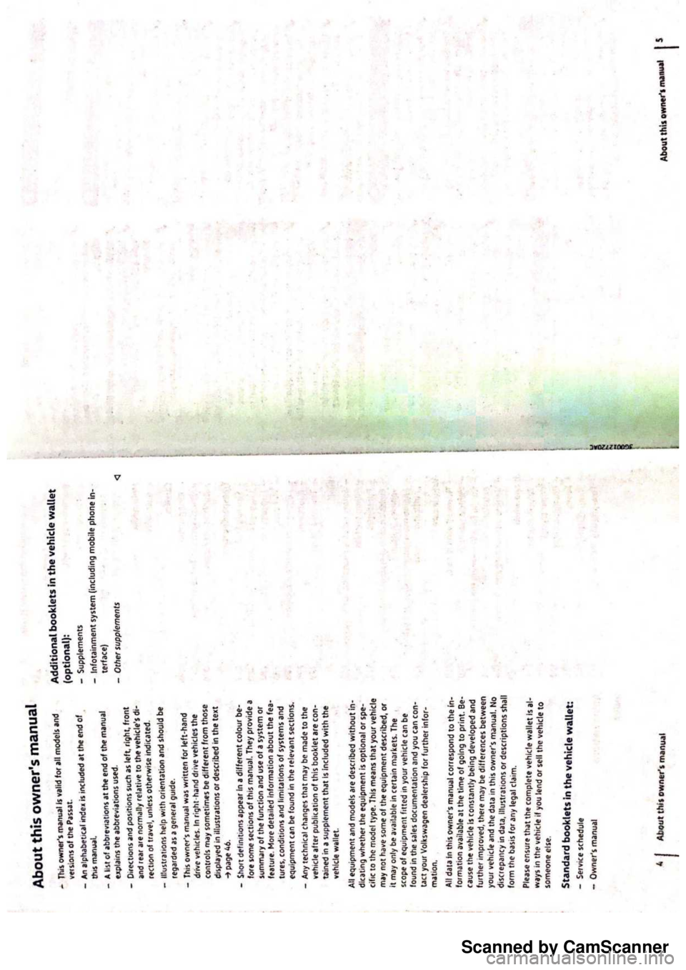 VOLKSWAGEN PASSAT 2018 Owners Manual Scanned by CamScanner VOLKSWAGEN PASSAT 2018 Owners Manual Scanned by CamScanner