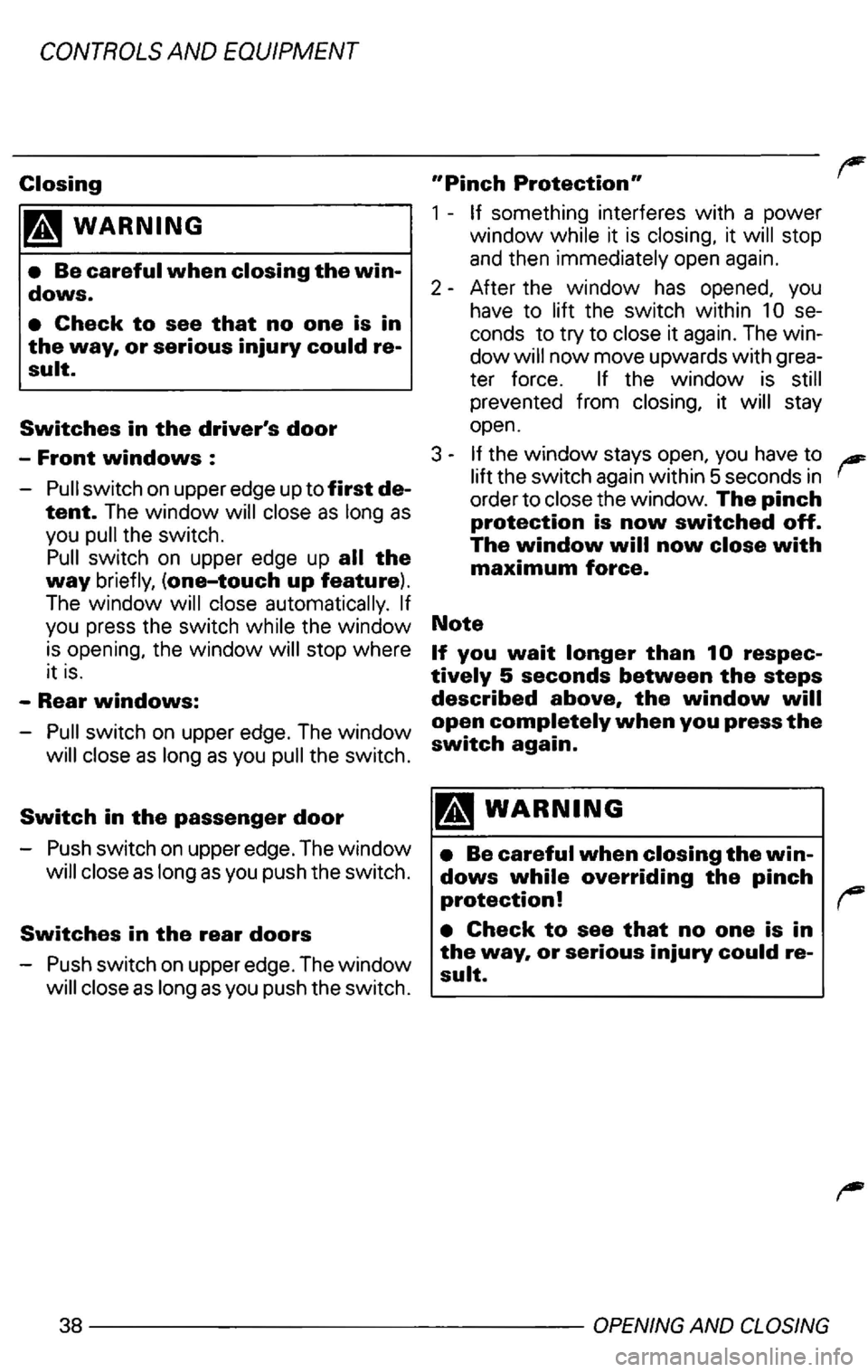 VOLKSWAGEN PASSAT 2002  Owners Manual it  