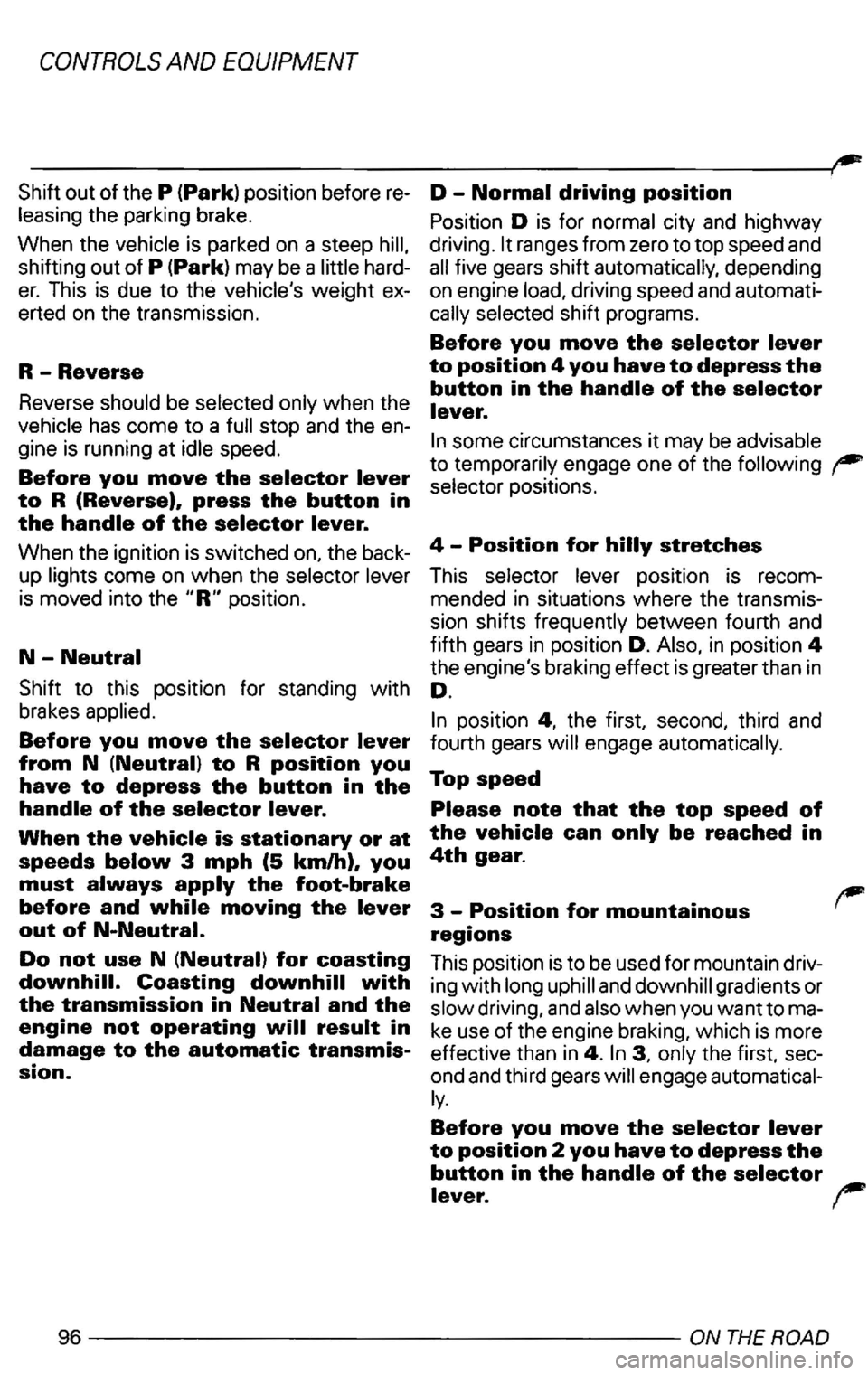 VOLKSWAGEN PASSAT 2002  Owners Manual 