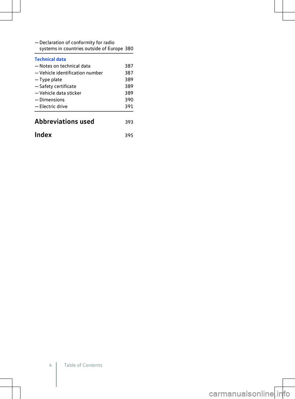 VOLKSWAGEN ID.4 2021  Owners Manual 