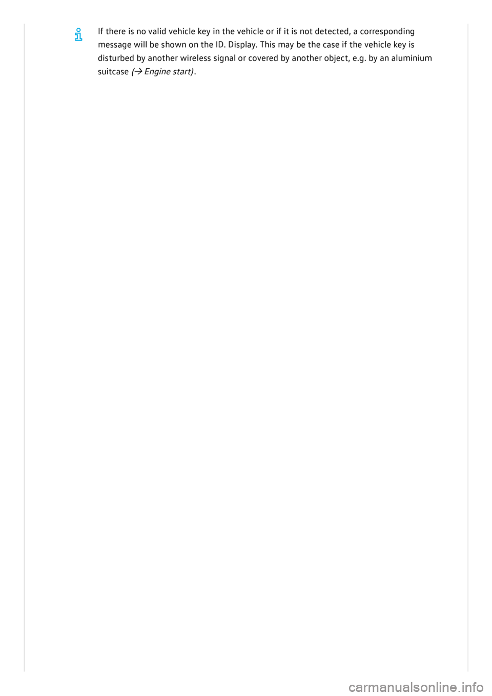 VOLKSWAGEN ID.3 2021  Owners Manual 