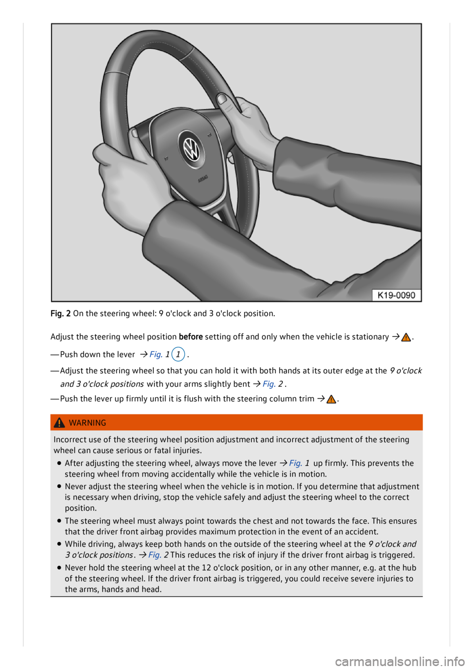 VOLKSWAGEN ID.3 2021  Owners Manual 