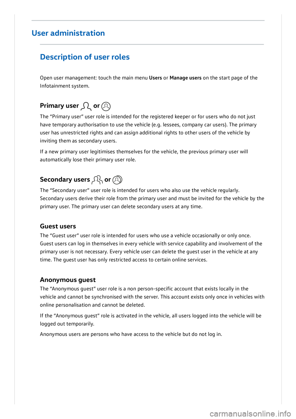 VOLKSWAGEN ID.3 2021  Owners Manual 