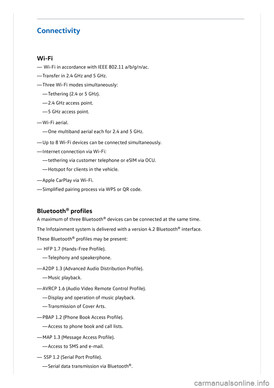 VOLKSWAGEN ID.3 2021 Owners Manual VOLKSWAGEN ID.3 2021 Owners Manual