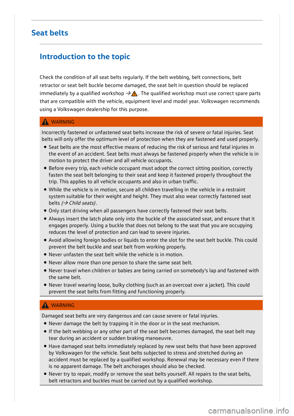 VOLKSWAGEN ID.3 2021 Workshop Manual 
