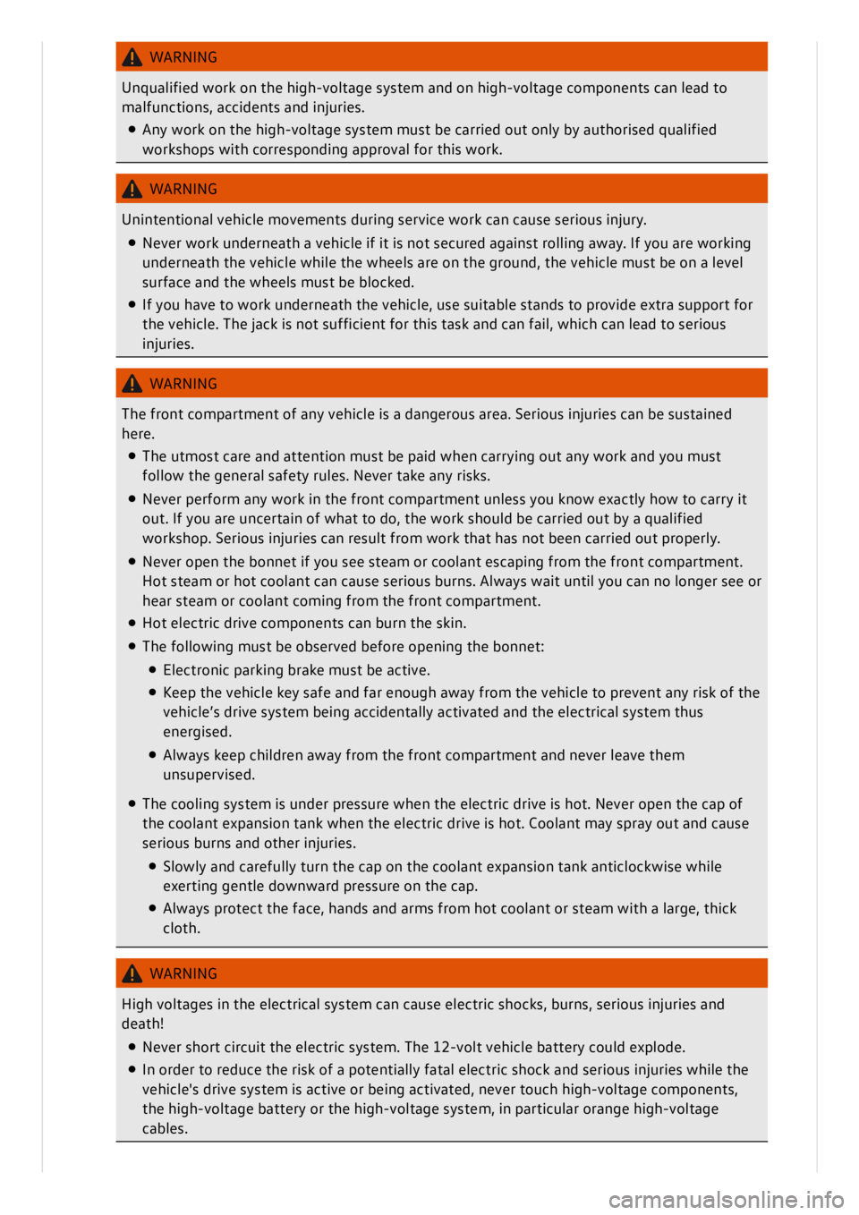VOLKSWAGEN ID.3 2021  Owners Manual 