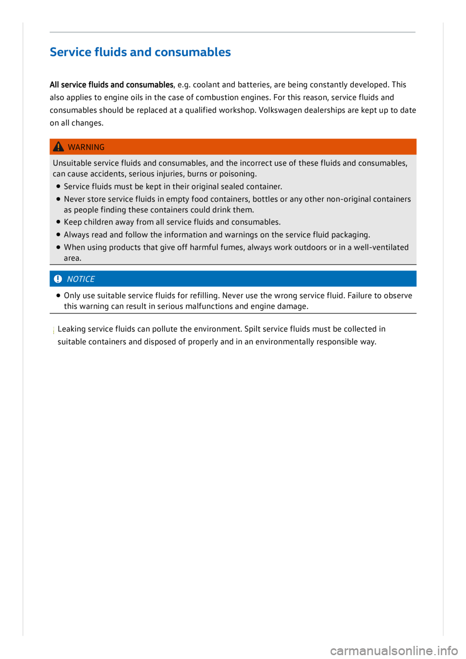 VOLKSWAGEN ID.3 2021  Owners Manual 