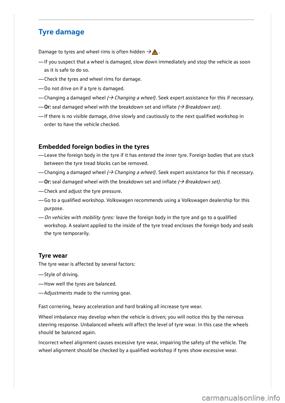 VOLKSWAGEN ID.3 2021  Owners Manual 