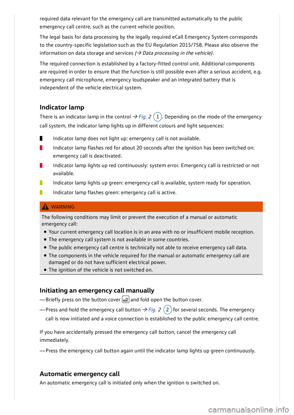 VOLKSWAGEN ID.3 2019 Owners Manual VOLKSWAGEN ID.3 2019 Owners Manual
