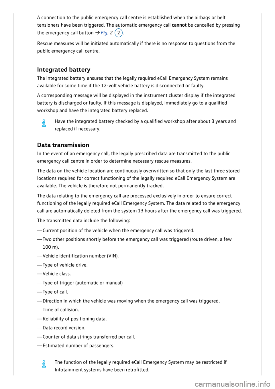 VOLKSWAGEN ID.3 2019 Owners Manual VOLKSWAGEN ID.3 2019 Owners Manual