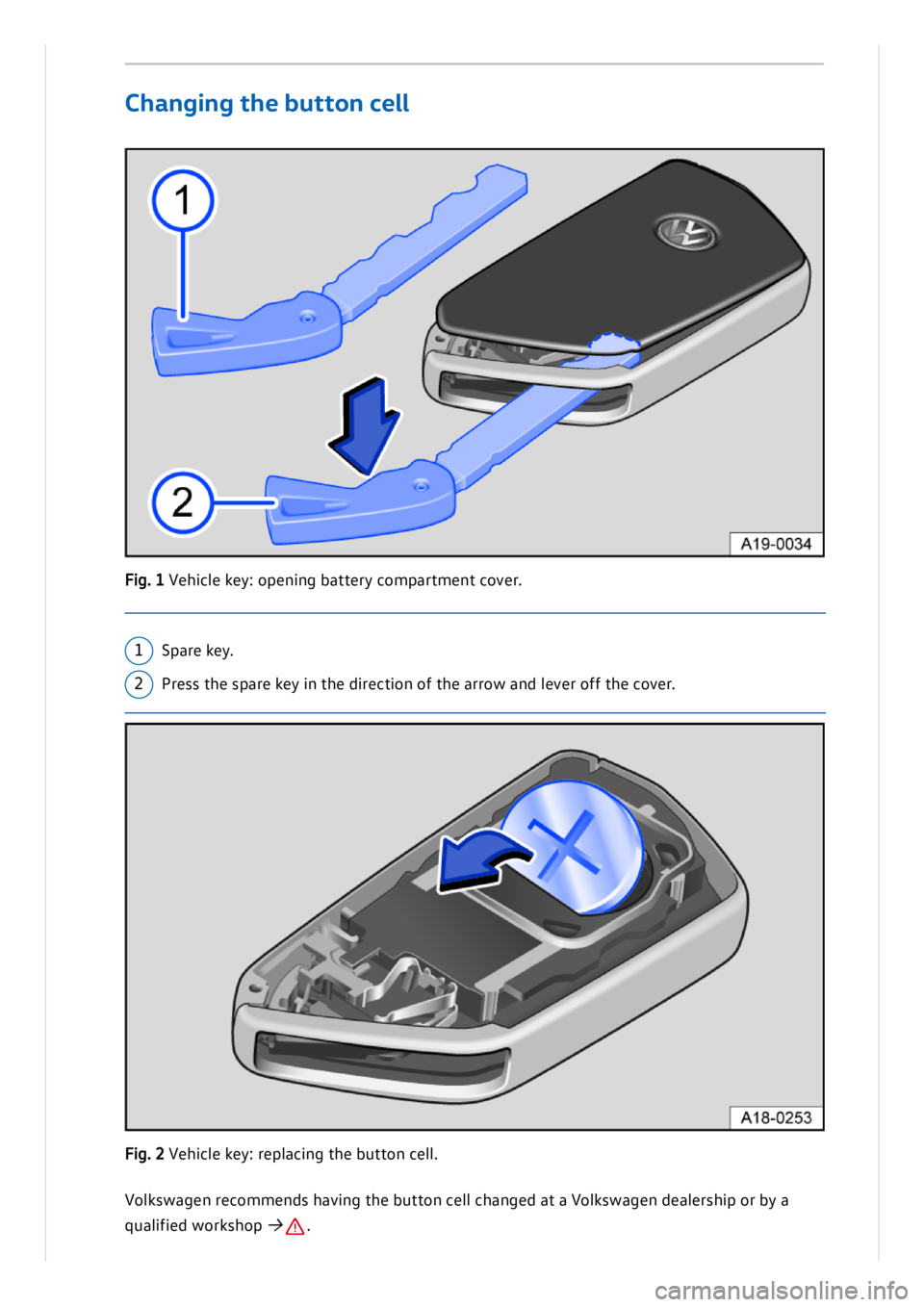 VOLKSWAGEN ID.3 2019 Owners Manual VOLKSWAGEN ID.3 2019 Owners Manual