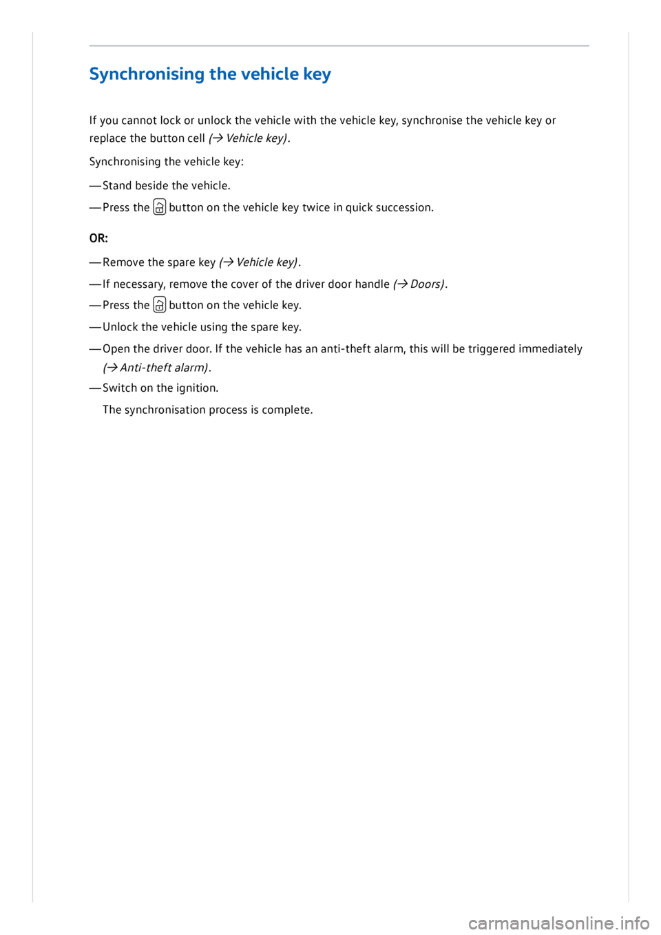 VOLKSWAGEN ID.3 2019 Owners Manual VOLKSWAGEN ID.3 2019 Owners Manual