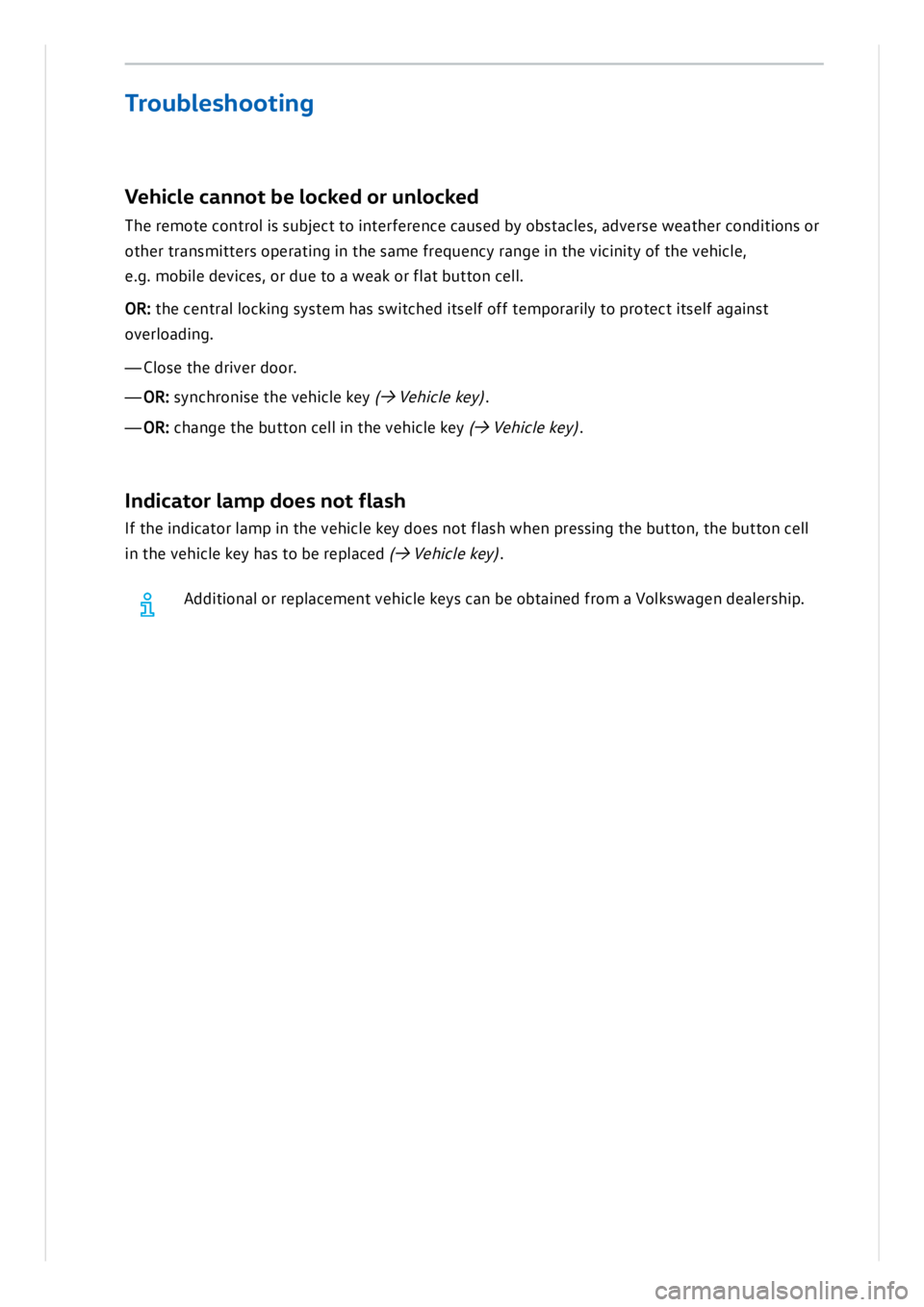 VOLKSWAGEN ID.3 2019 Owners Manual VOLKSWAGEN ID.3 2019 Owners Manual