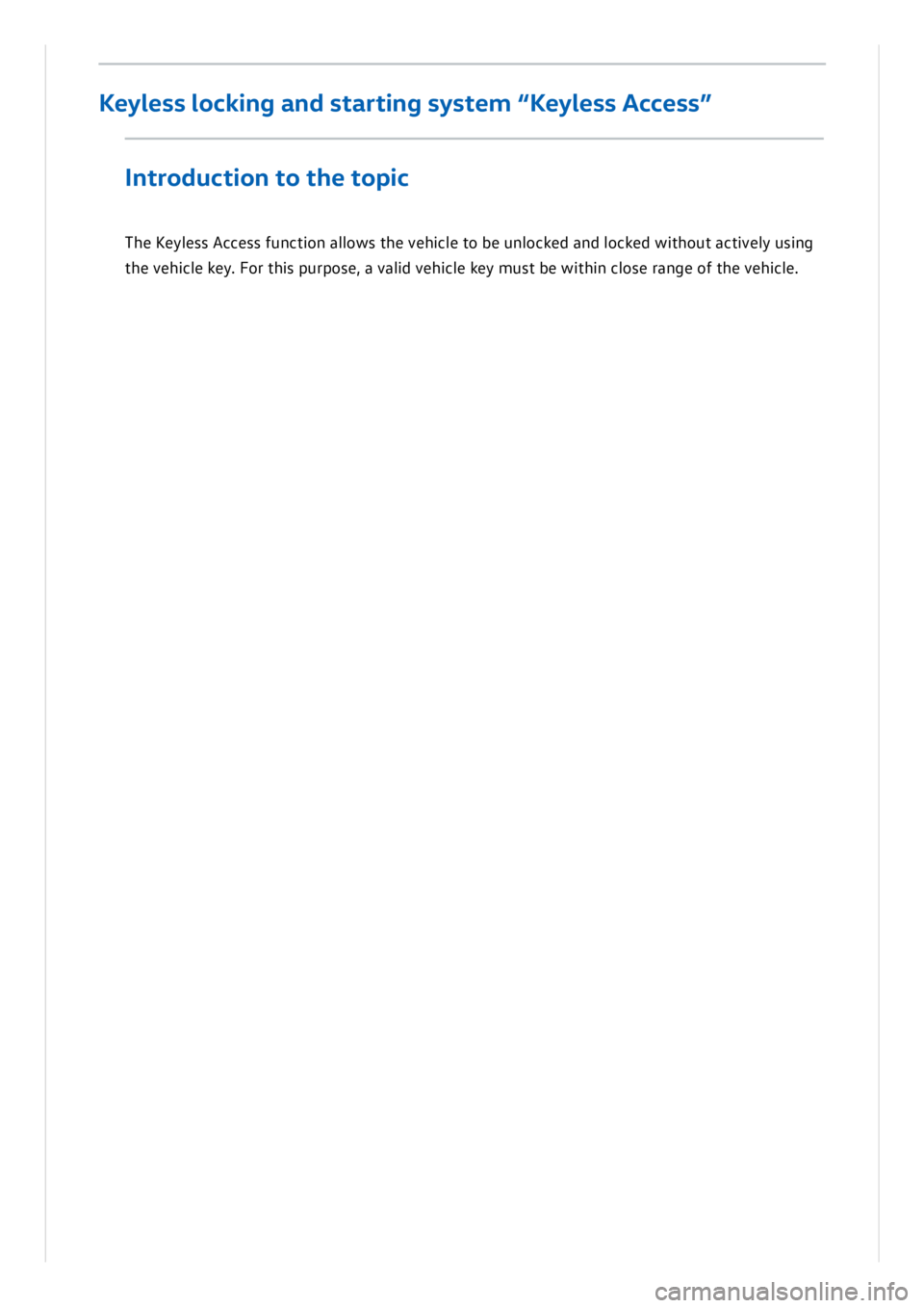 VOLKSWAGEN ID.3 2019 Owners Manual VOLKSWAGEN ID.3 2019 Owners Manual