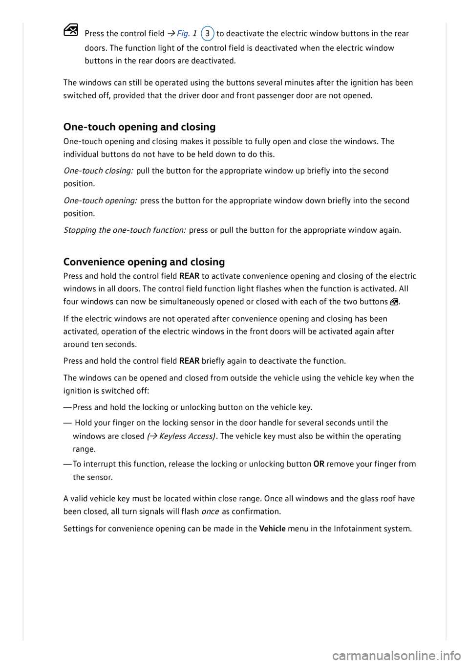VOLKSWAGEN ID.3 2019 Owners Manual VOLKSWAGEN ID.3 2019 Owners Manual