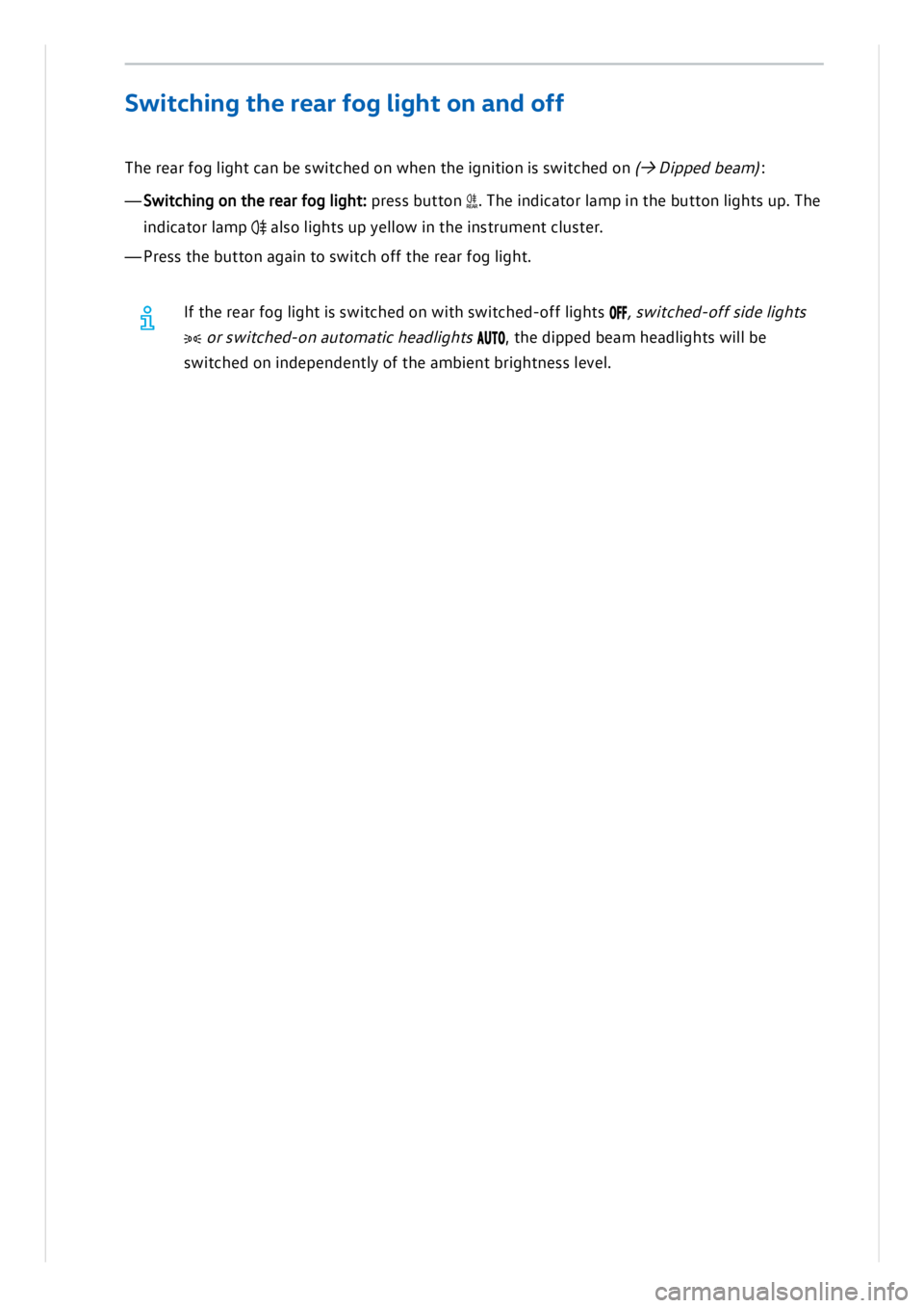 VOLKSWAGEN ID.3 2019 Owners Manual VOLKSWAGEN ID.3 2019 Owners Manual