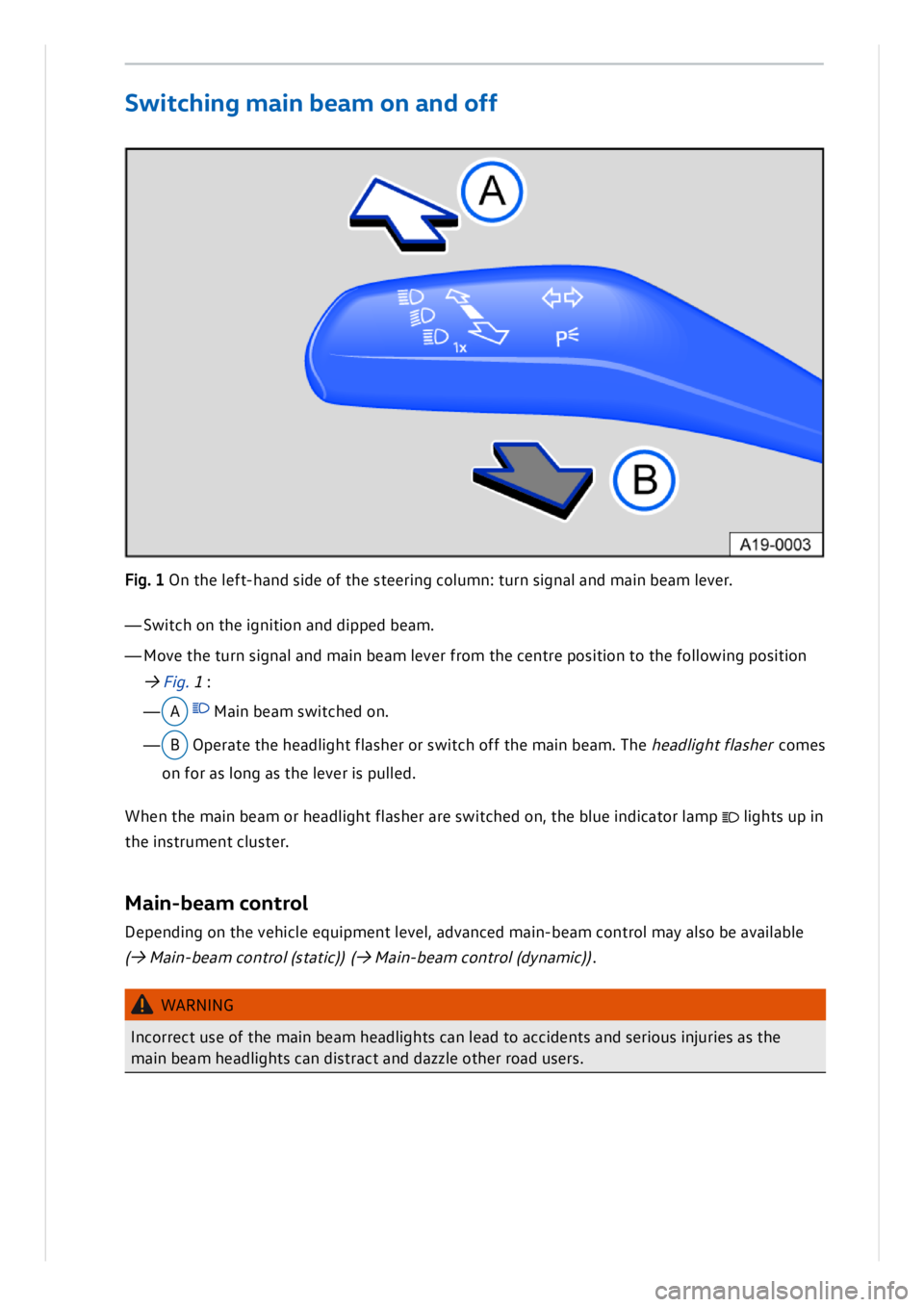 VOLKSWAGEN ID.3 2019 Owners Manual VOLKSWAGEN ID.3 2019 Owners Manual
