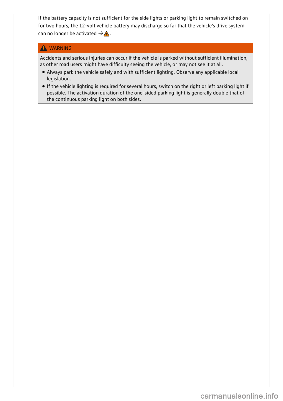 VOLKSWAGEN ID.3 2019 Owners Manual VOLKSWAGEN ID.3 2019 Owners Manual