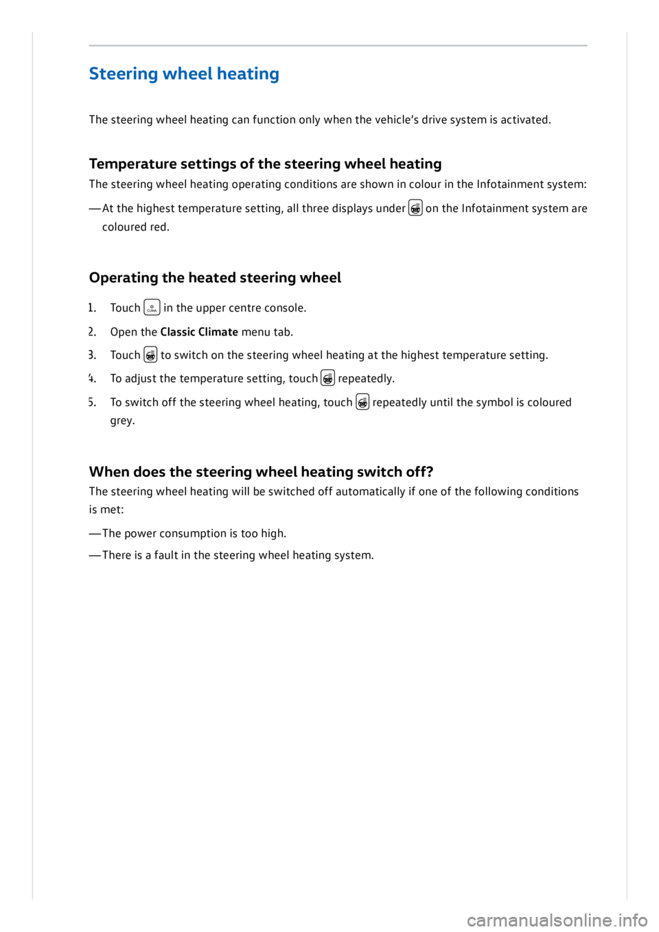 VOLKSWAGEN ID.3 2019 Owners Manual VOLKSWAGEN ID.3 2019 Owners Manual