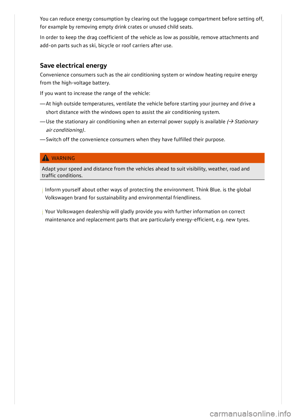 VOLKSWAGEN ID.3 2019 Owners Manual VOLKSWAGEN ID.3 2019 Owners Manual