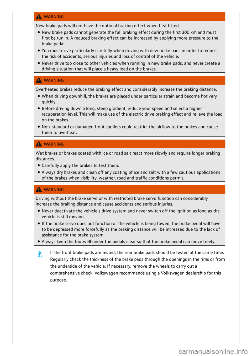 VOLKSWAGEN ID.3 2019 Owners Manual VOLKSWAGEN ID.3 2019 Owners Manual