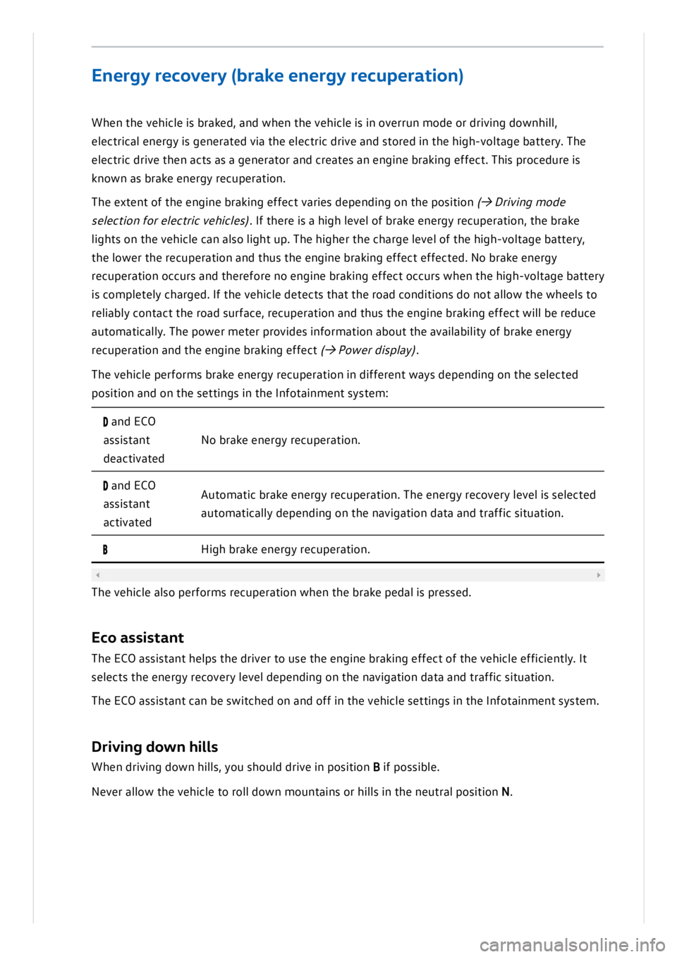 VOLKSWAGEN ID.3 2019 Owners Manual VOLKSWAGEN ID.3 2019 Owners Manual
