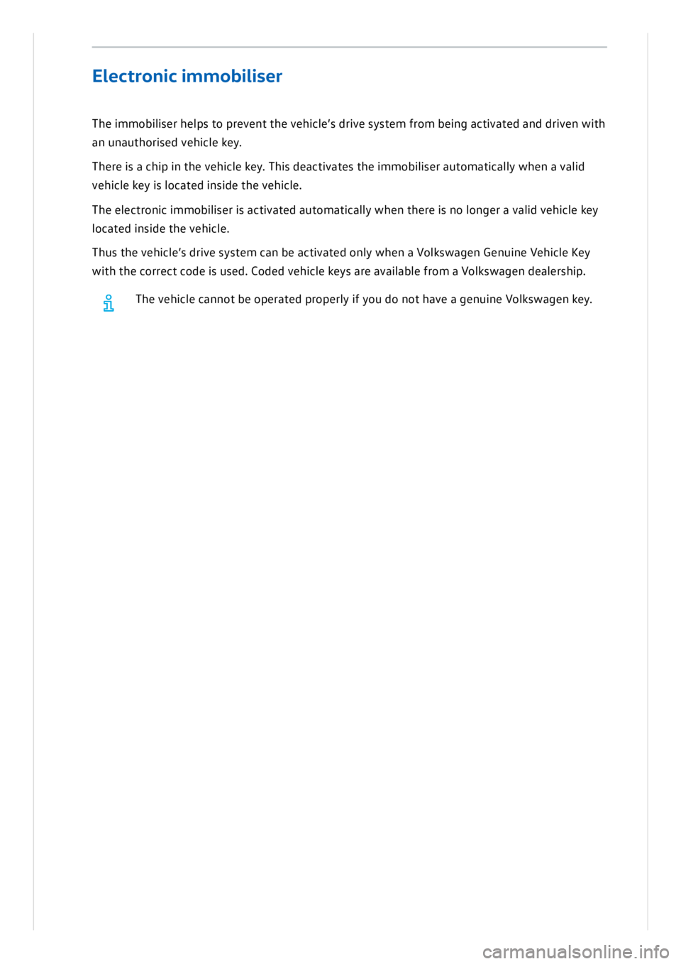 VOLKSWAGEN ID.3 2019 Owners Manual VOLKSWAGEN ID.3 2019 Owners Manual
