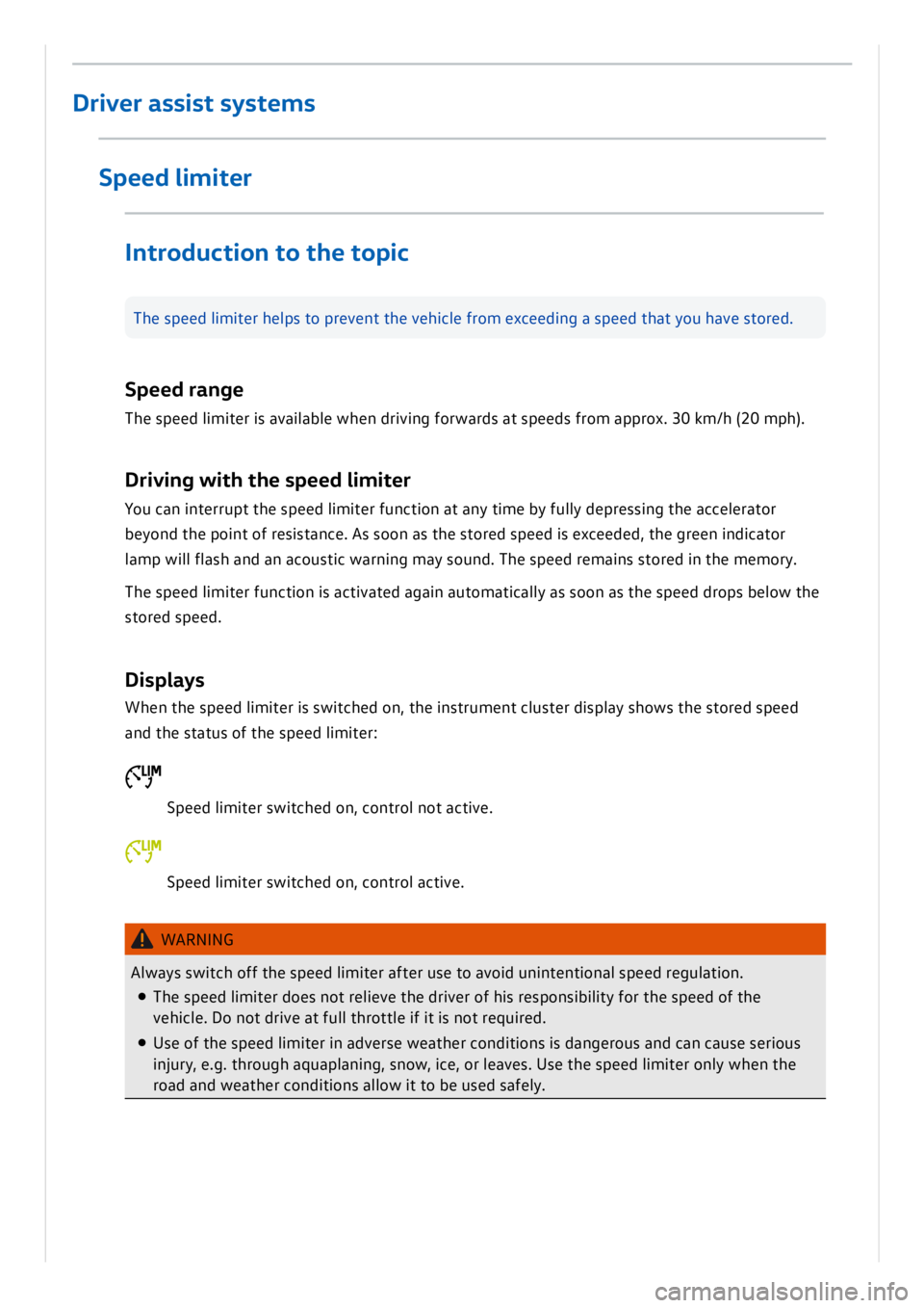 VOLKSWAGEN ID.3 2019 Owners Manual VOLKSWAGEN ID.3 2019 Owners Manual