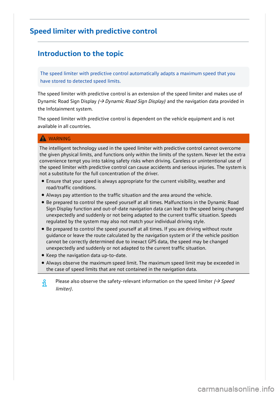 VOLKSWAGEN ID.3 2019 Owners Manual VOLKSWAGEN ID.3 2019 Owners Manual