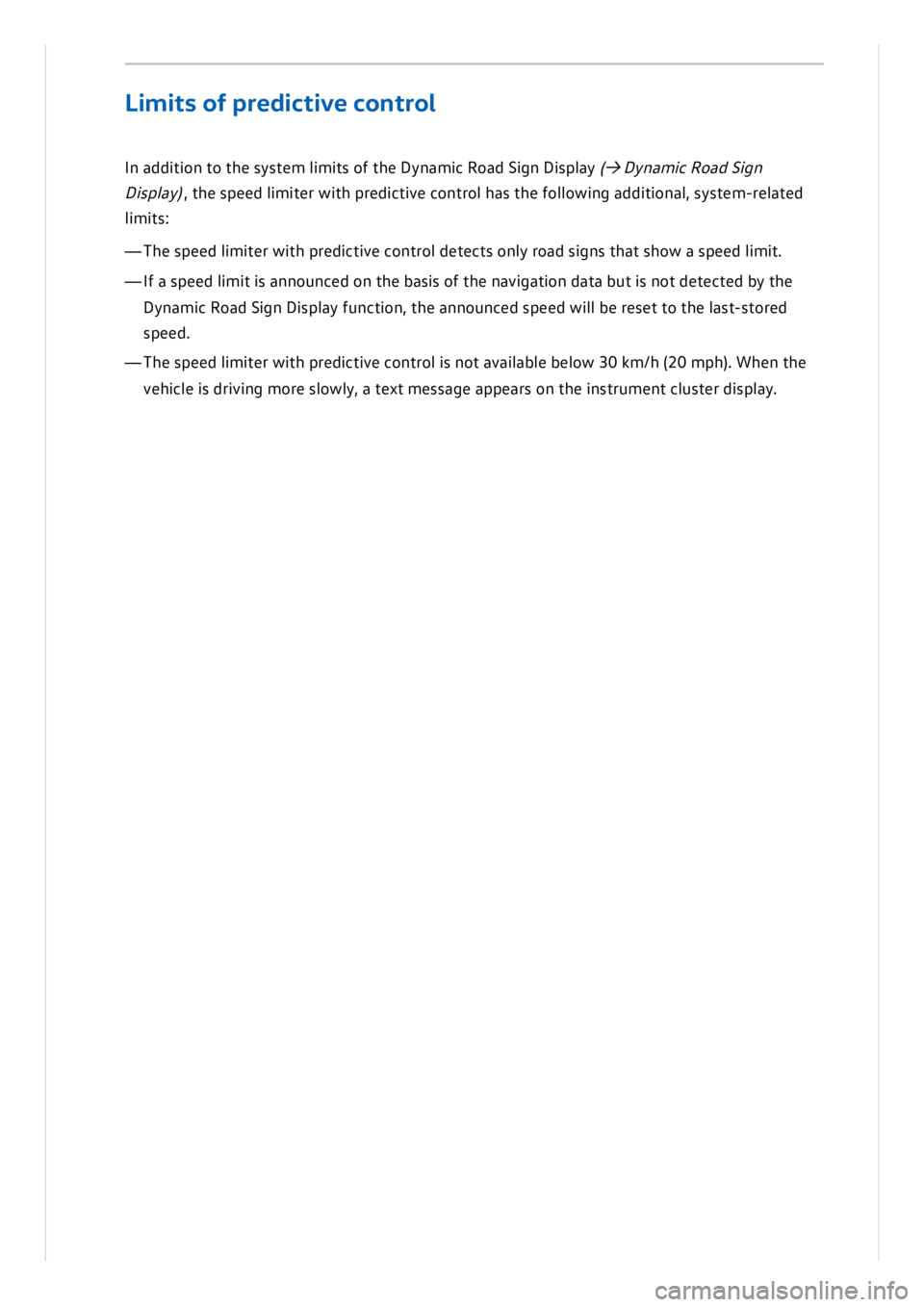 VOLKSWAGEN ID.3 2019 Owners Manual VOLKSWAGEN ID.3 2019 Owners Manual