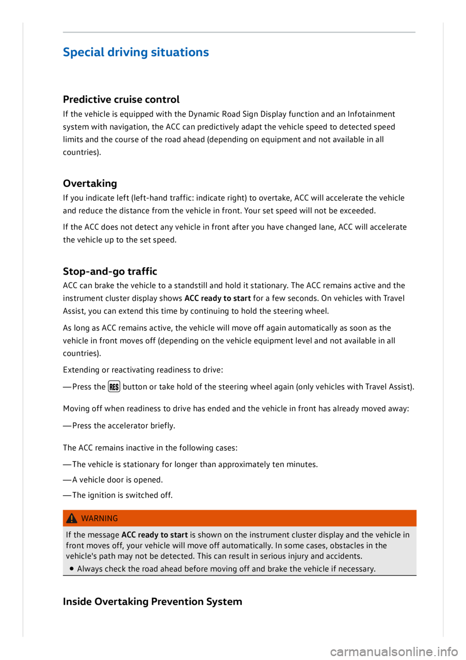 VOLKSWAGEN ID.3 2019 Owners Manual VOLKSWAGEN ID.3 2019 Owners Manual