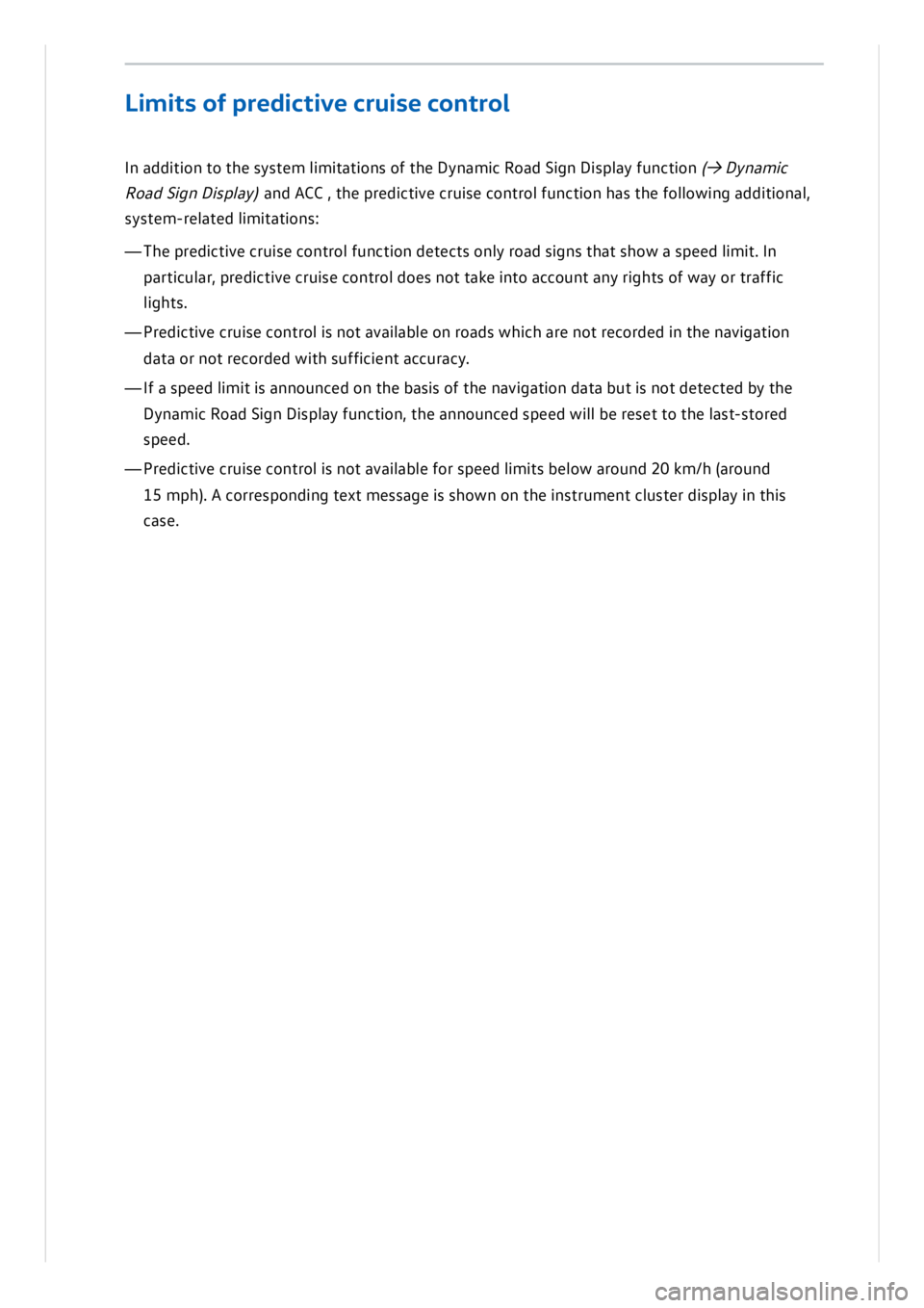 VOLKSWAGEN ID.3 2019 Owners Manual VOLKSWAGEN ID.3 2019 Owners Manual