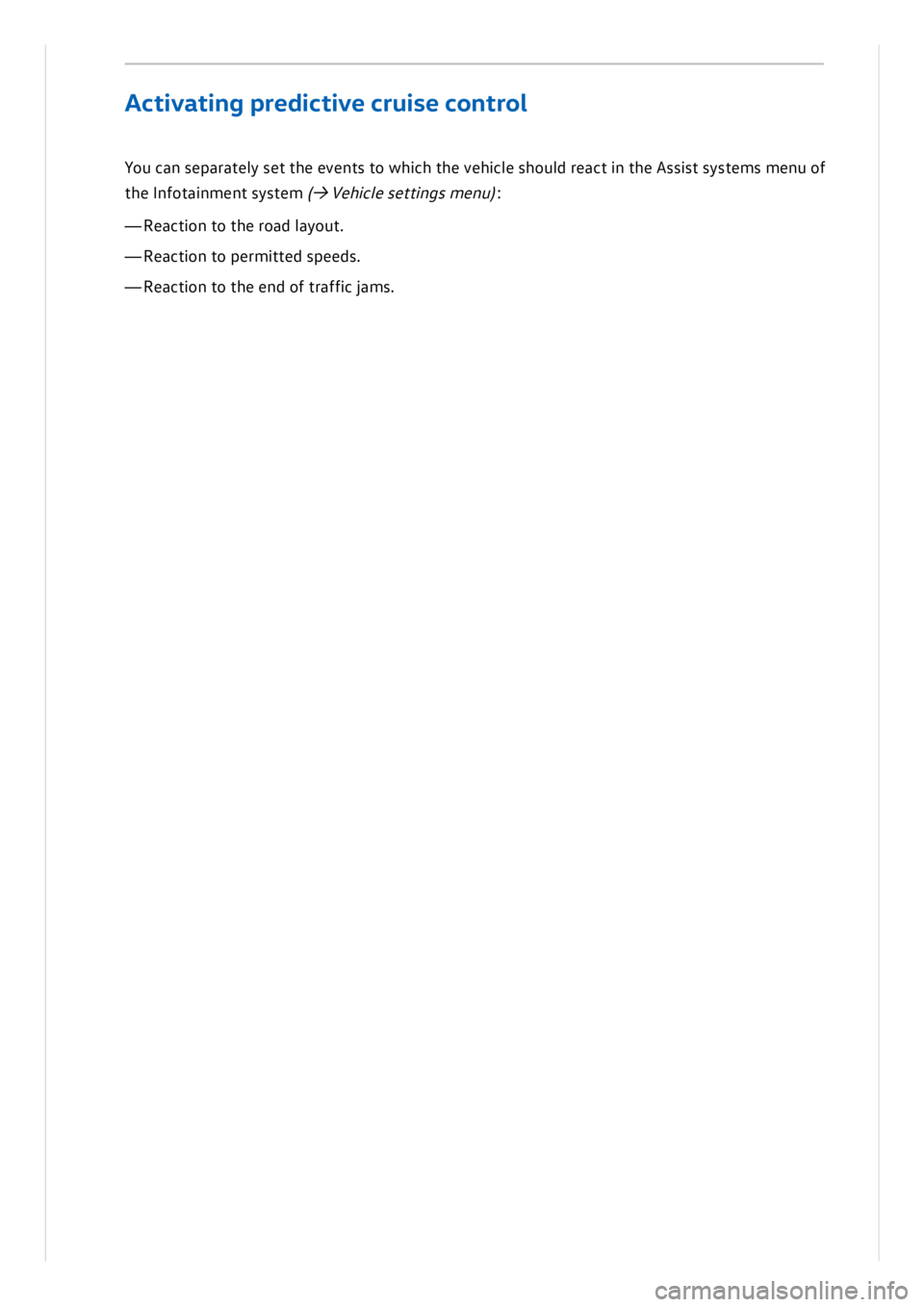 VOLKSWAGEN ID.3 2019 Owners Manual VOLKSWAGEN ID.3 2019 Owners Manual
