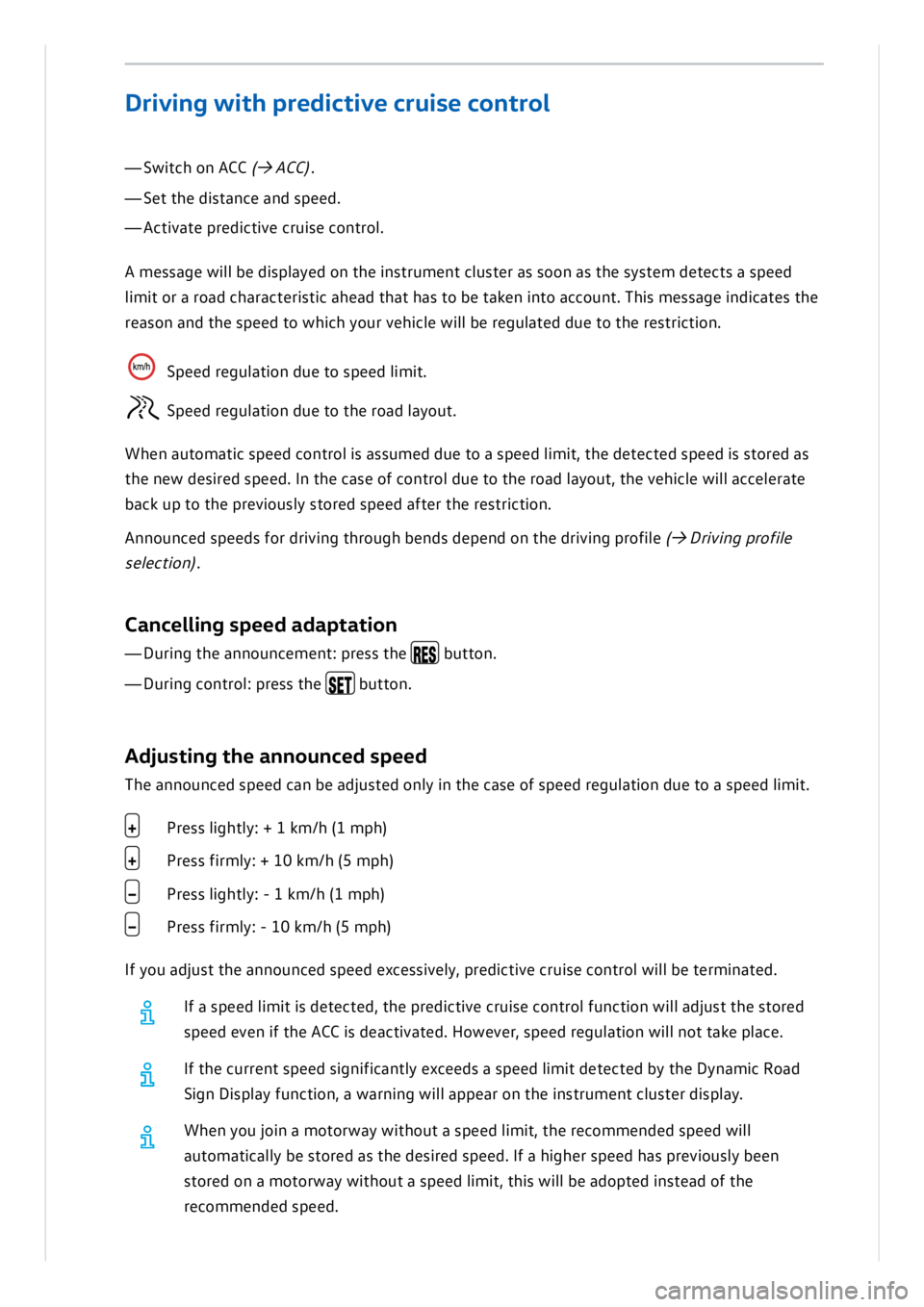 VOLKSWAGEN ID.3 2019 Owners Manual VOLKSWAGEN ID.3 2019 Owners Manual