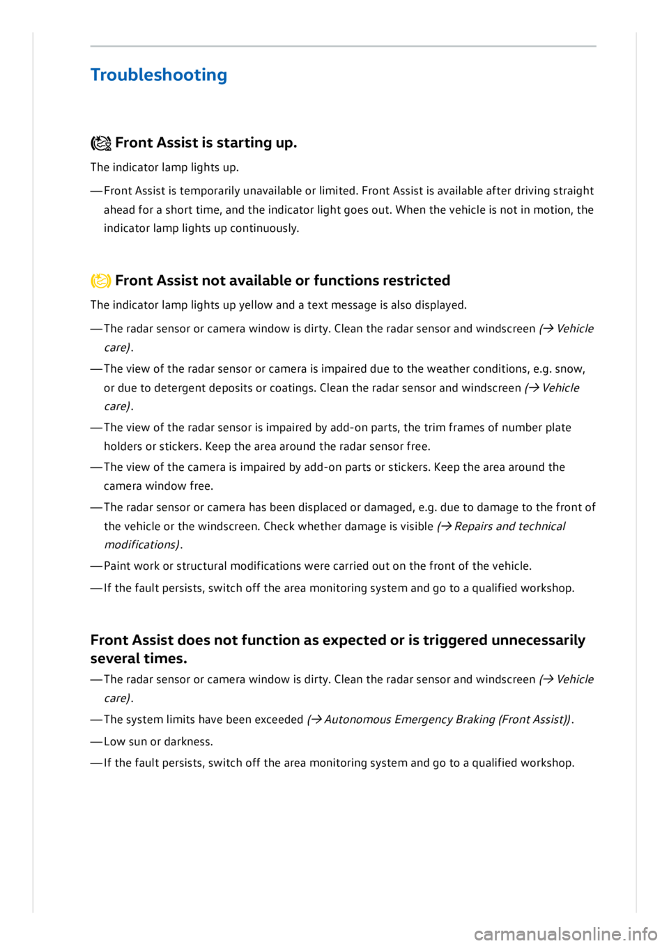 VOLKSWAGEN ID.3 2019 Owners Manual VOLKSWAGEN ID.3 2019 Owners Manual