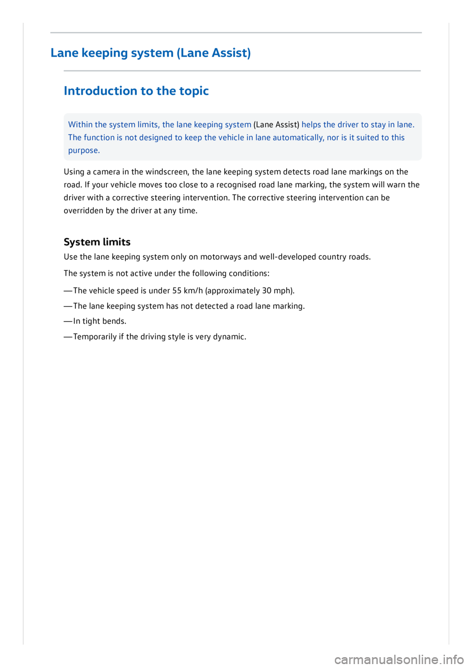 VOLKSWAGEN ID.3 2019 Owners Manual VOLKSWAGEN ID.3 2019 Owners Manual