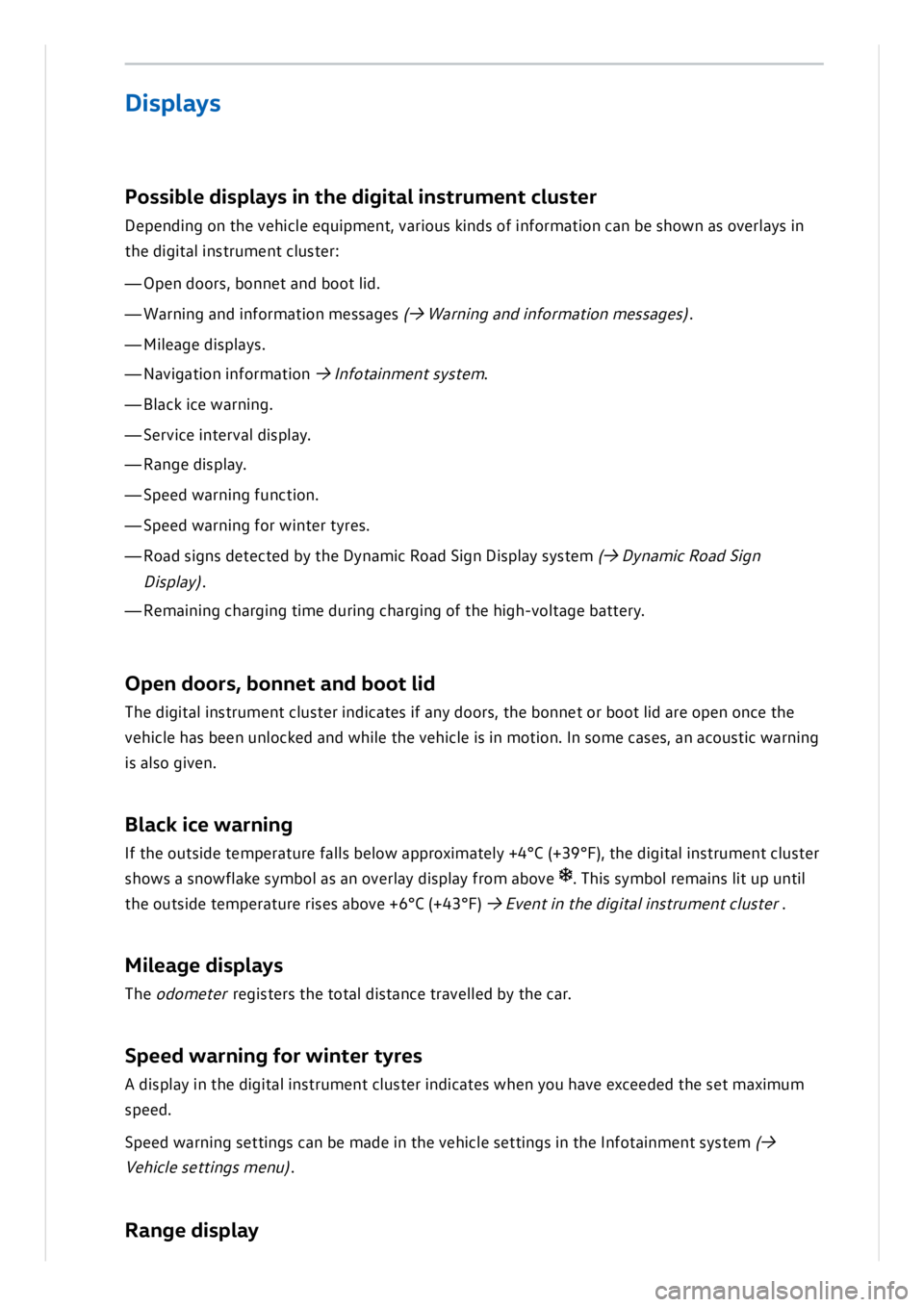 VOLKSWAGEN ID.3 2019 Owners Guide VOLKSWAGEN ID.3 2019 Owners Guide