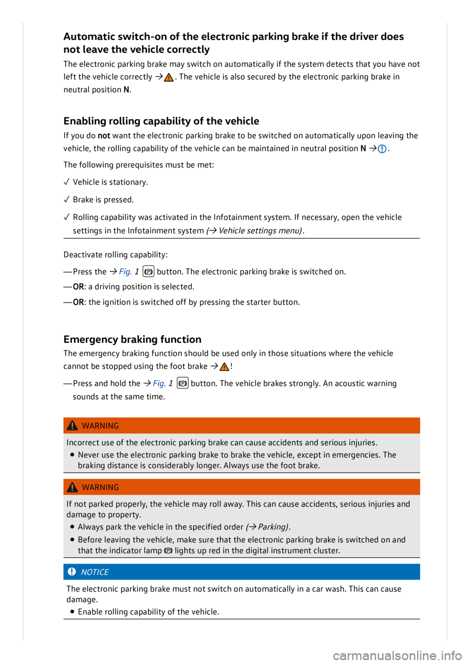 VOLKSWAGEN ID.3 2019 Owners Manual VOLKSWAGEN ID.3 2019 Owners Manual