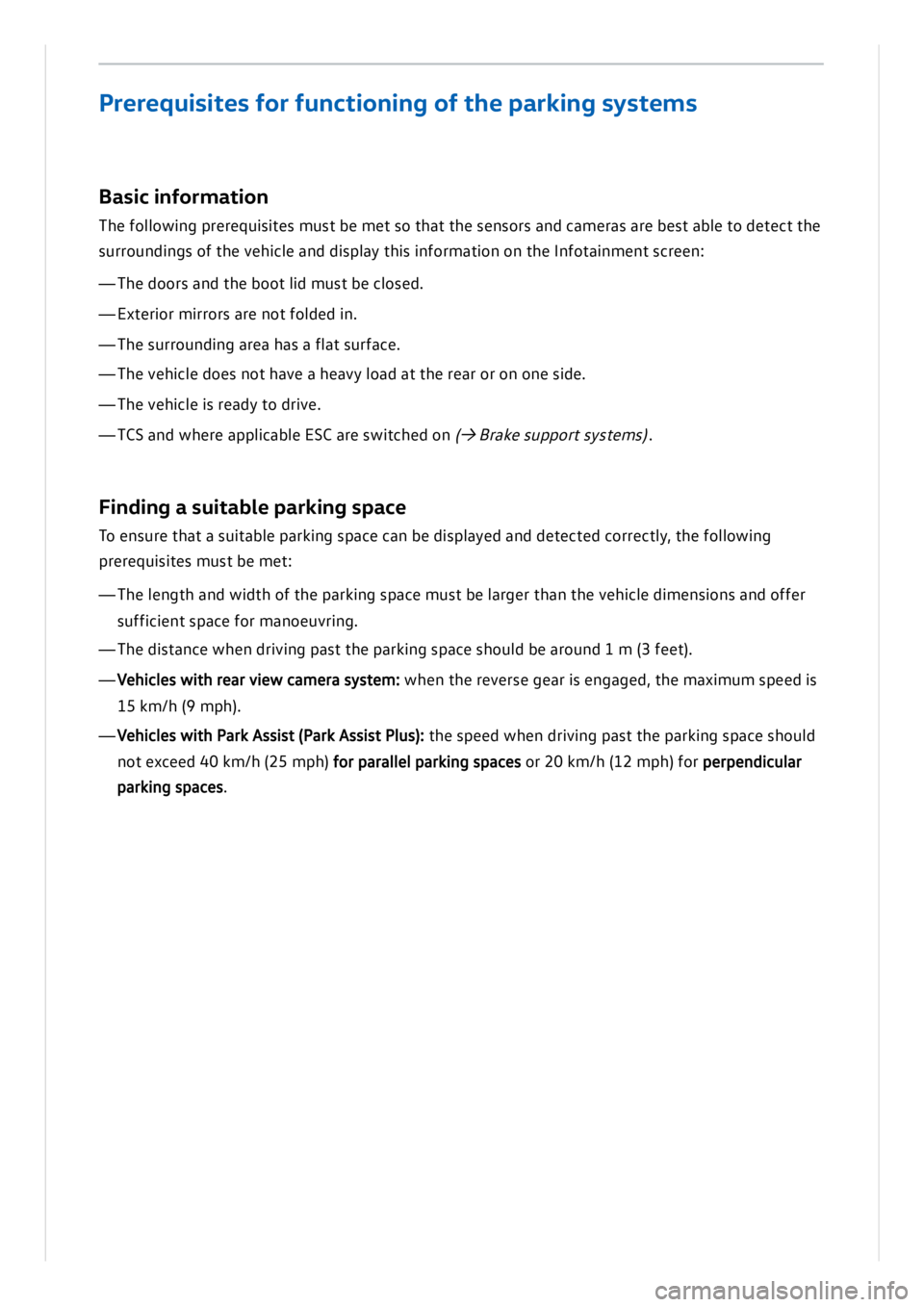 VOLKSWAGEN ID.3 2019 Owners Manual VOLKSWAGEN ID.3 2019 Owners Manual