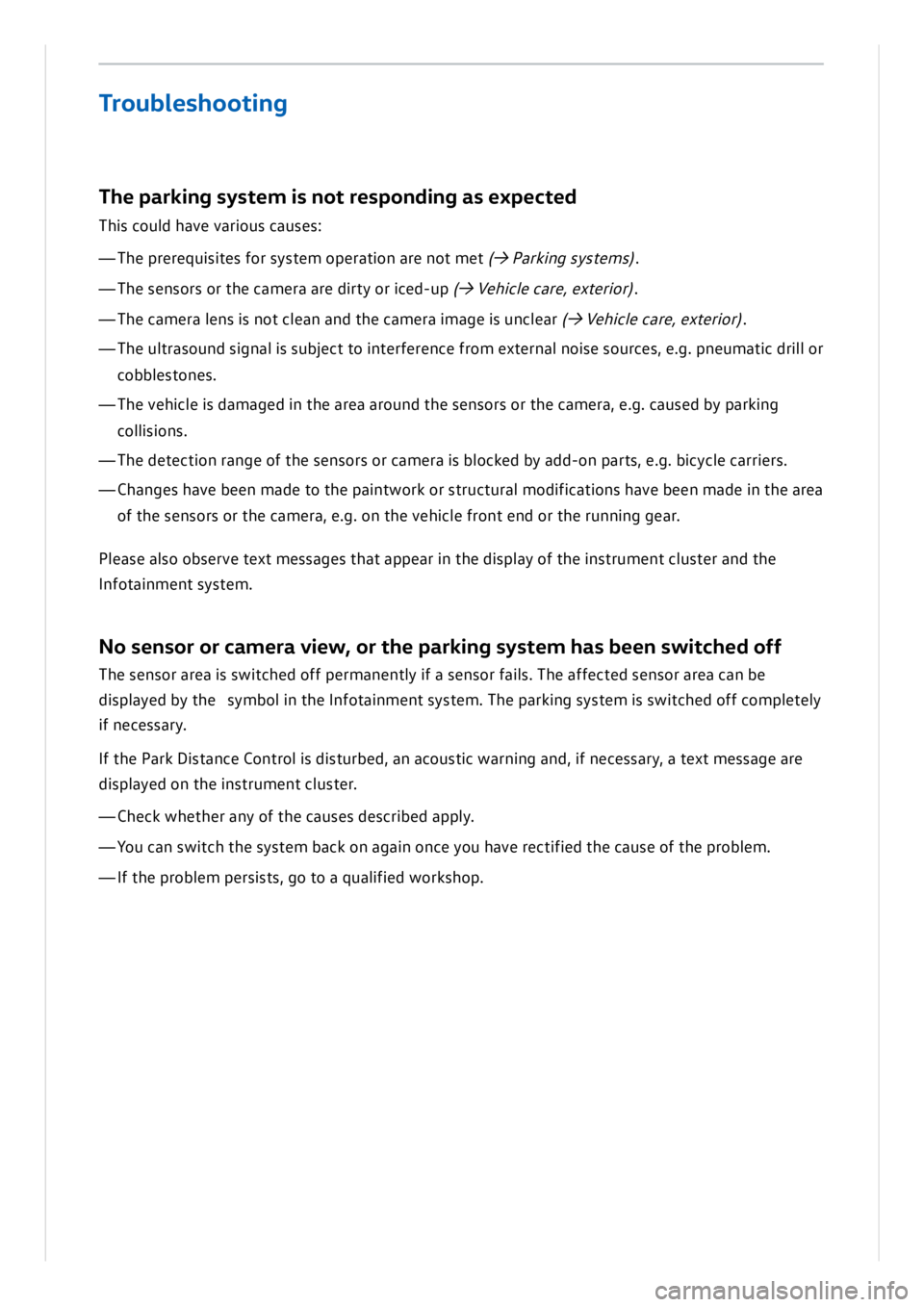 VOLKSWAGEN ID.3 2019 Owners Manual VOLKSWAGEN ID.3 2019 Owners Manual