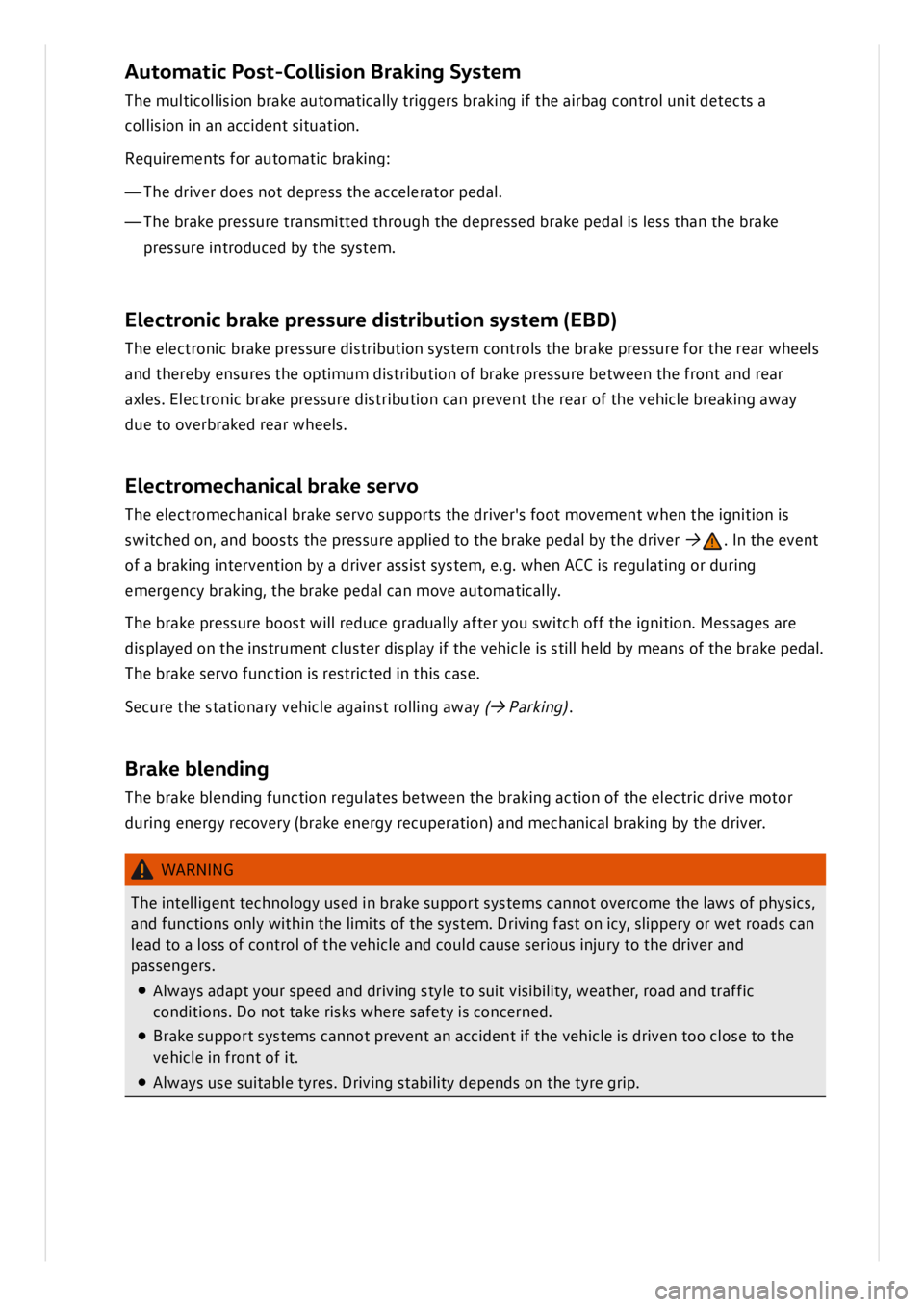 VOLKSWAGEN ID.3 2019 Owners Manual VOLKSWAGEN ID.3 2019 Owners Manual