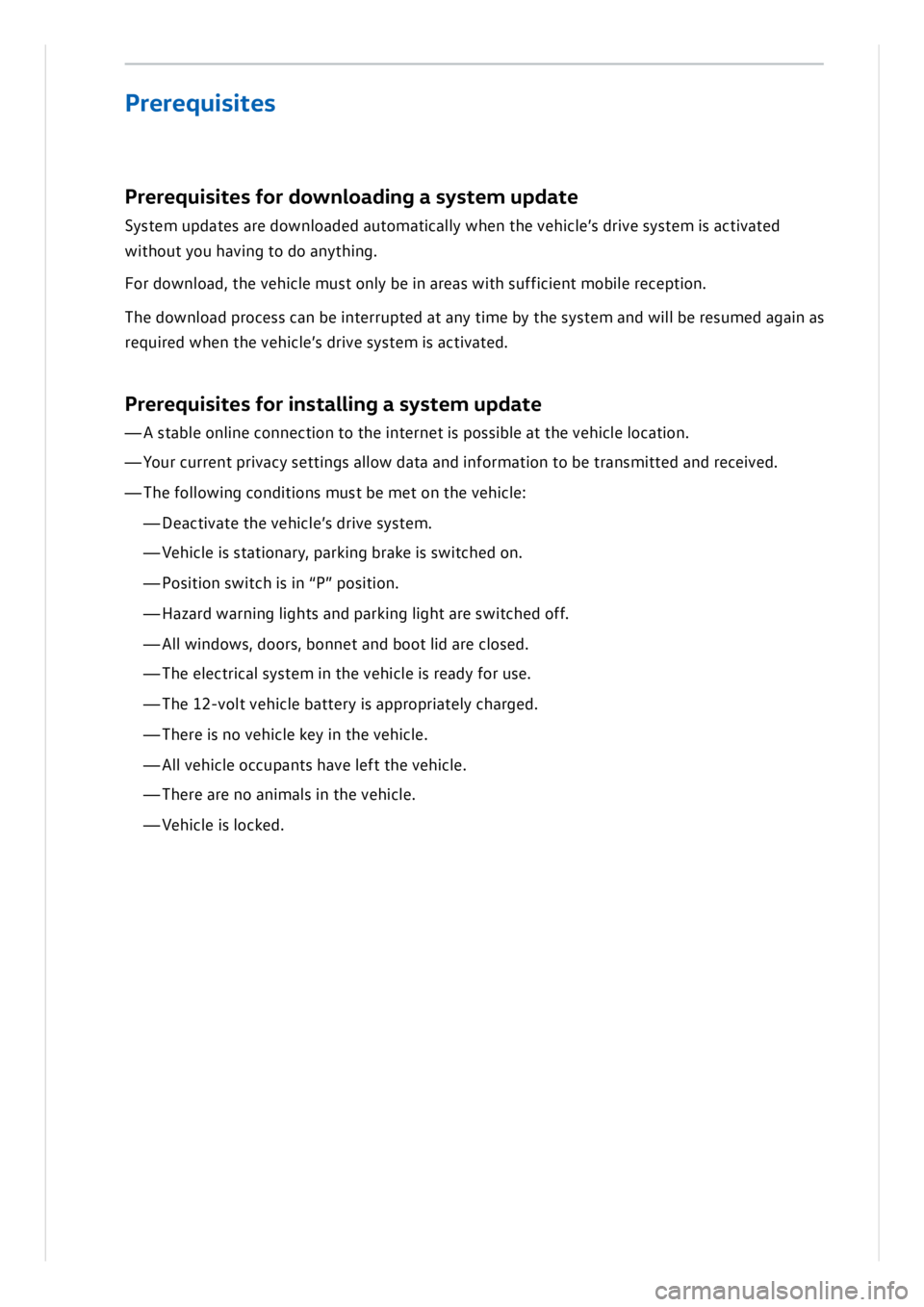 VOLKSWAGEN ID.3 2019 Owners Manual VOLKSWAGEN ID.3 2019 Owners Manual