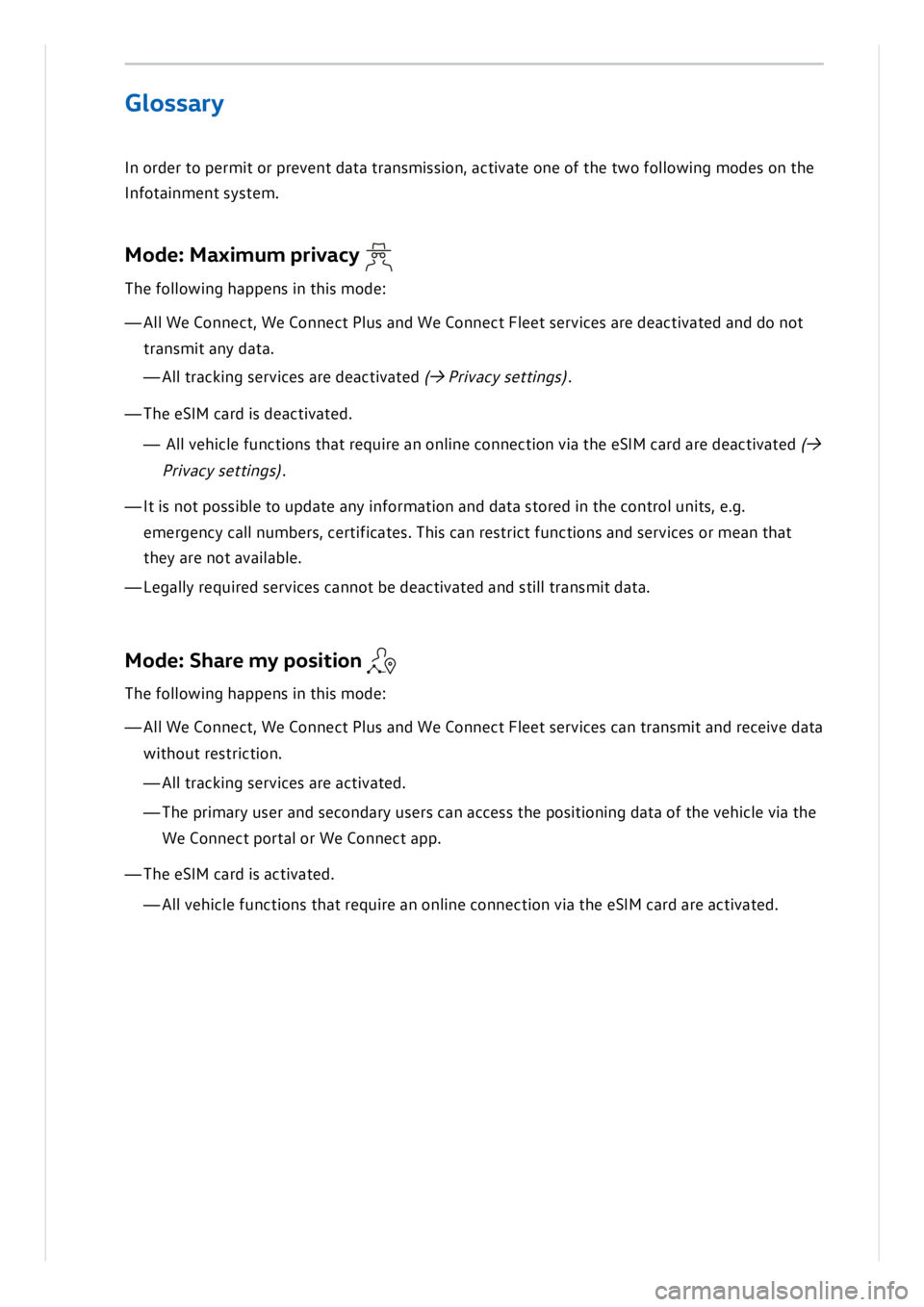 VOLKSWAGEN ID.3 2019 Owners Manual VOLKSWAGEN ID.3 2019 Owners Manual